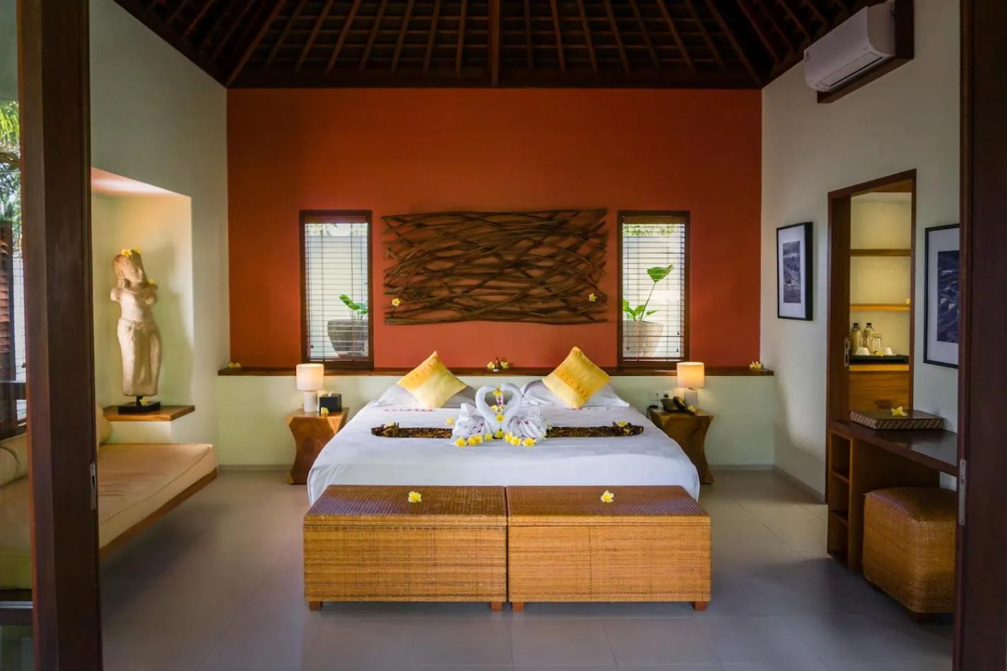 Bed in Villa Sabandari
