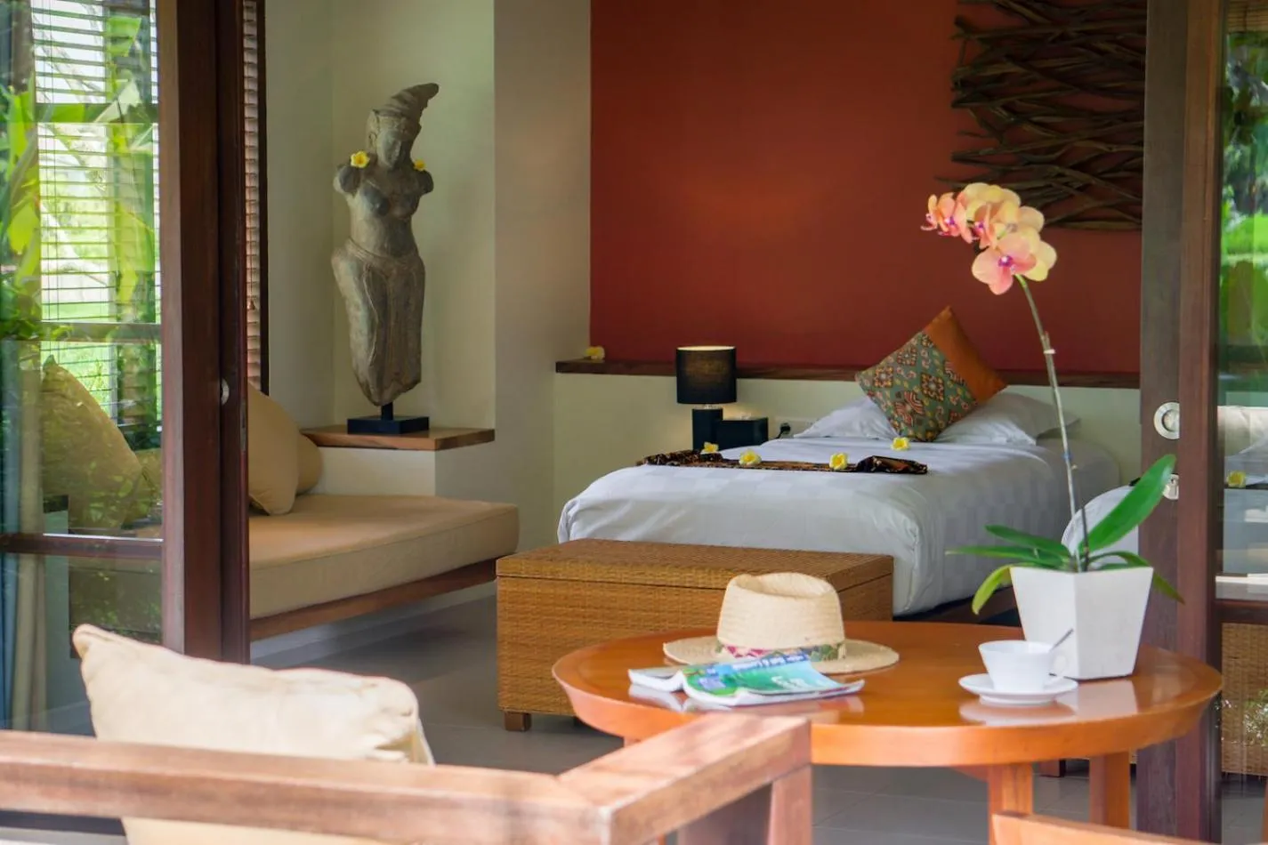 Bed in Villa Sabandari