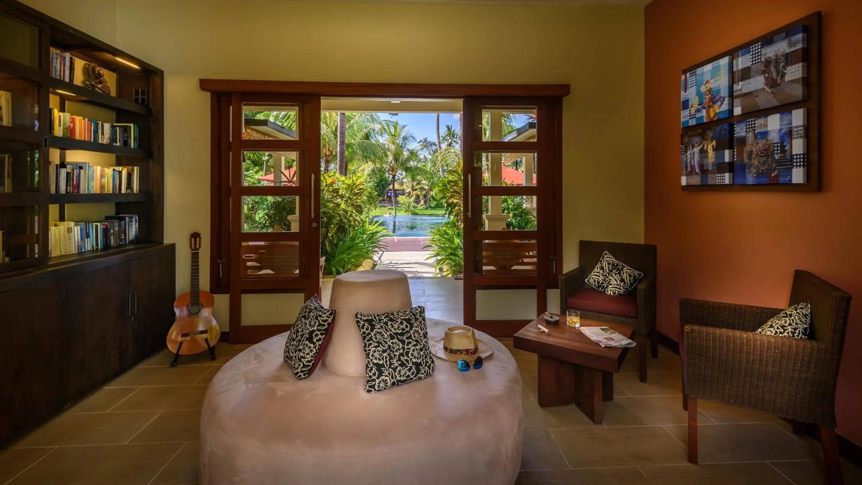 Garden in Villa Sabandari