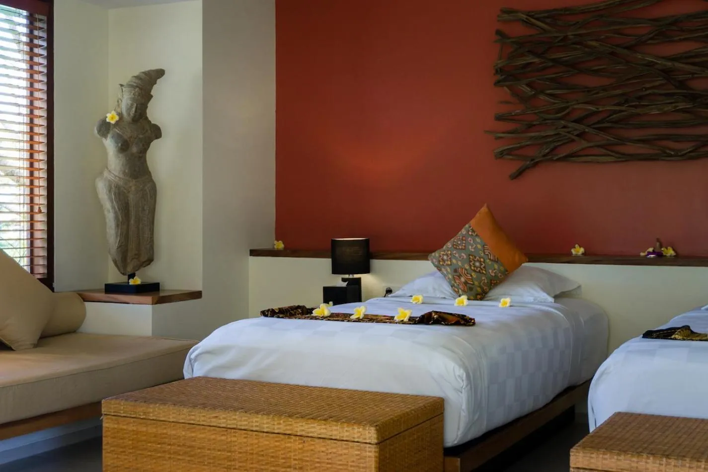 Bed in Villa Sabandari