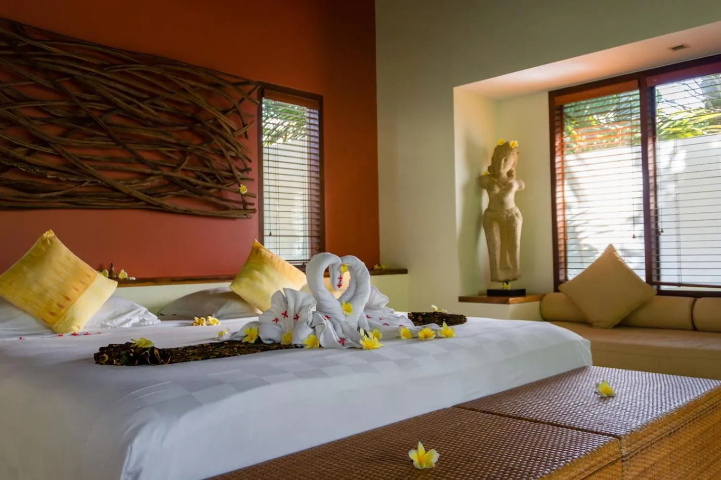 Bed in Villa Sabandari