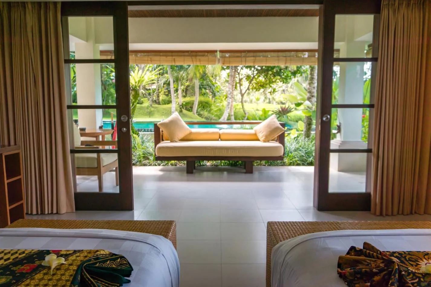 Bed in Villa Sabandari