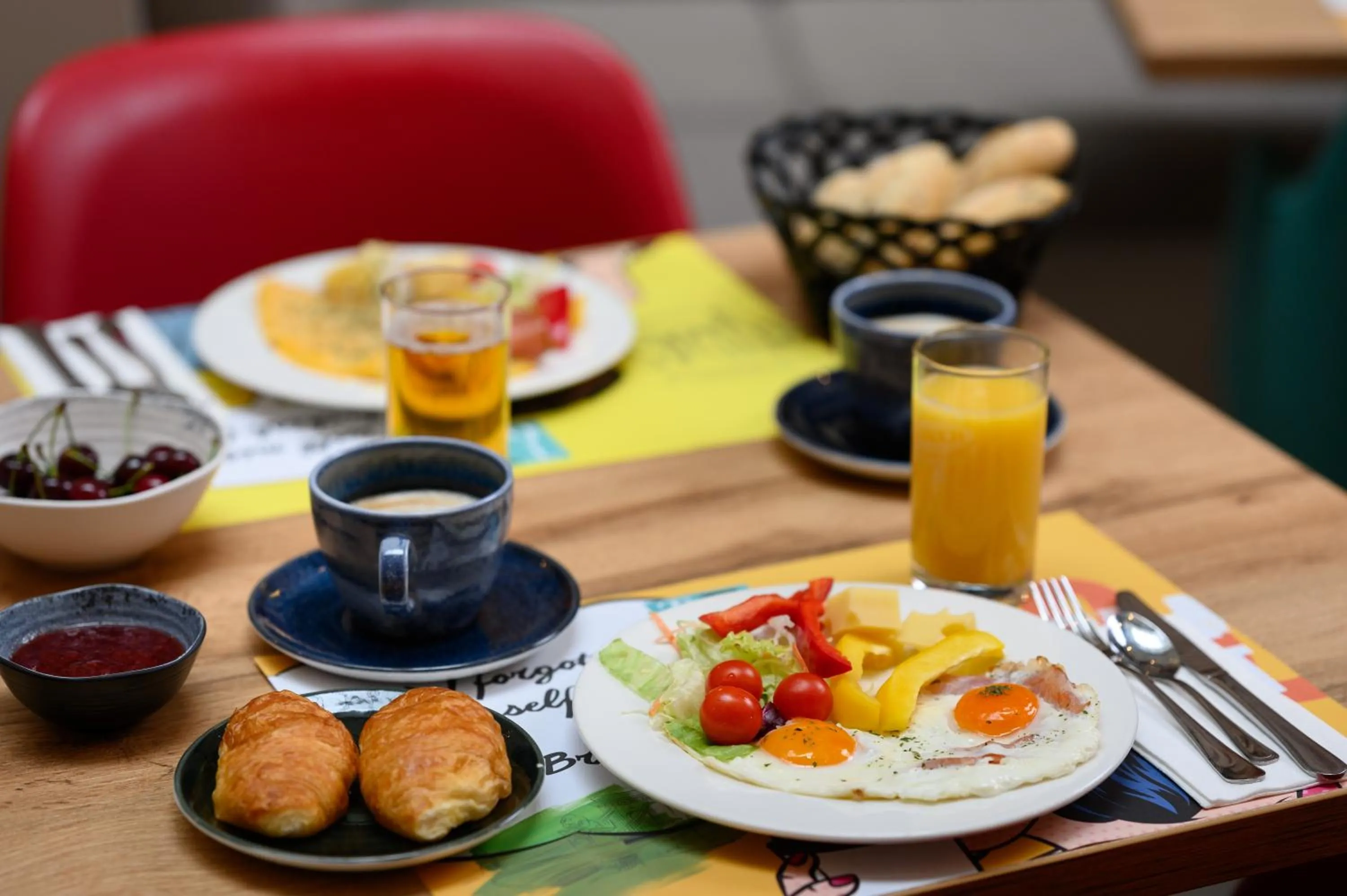 Breakfast in T62 Hotel