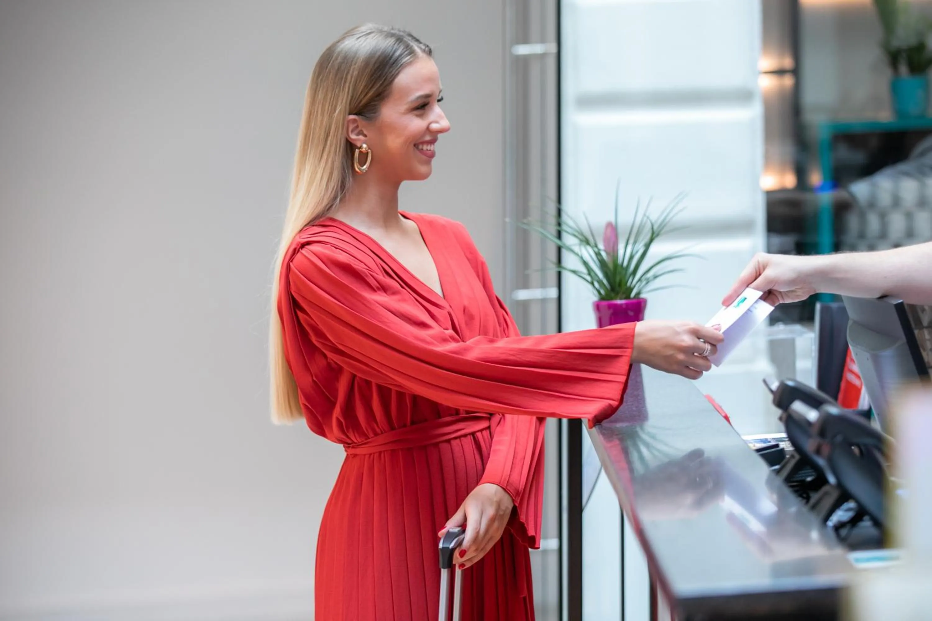 Lobby or reception in T62 Hotel