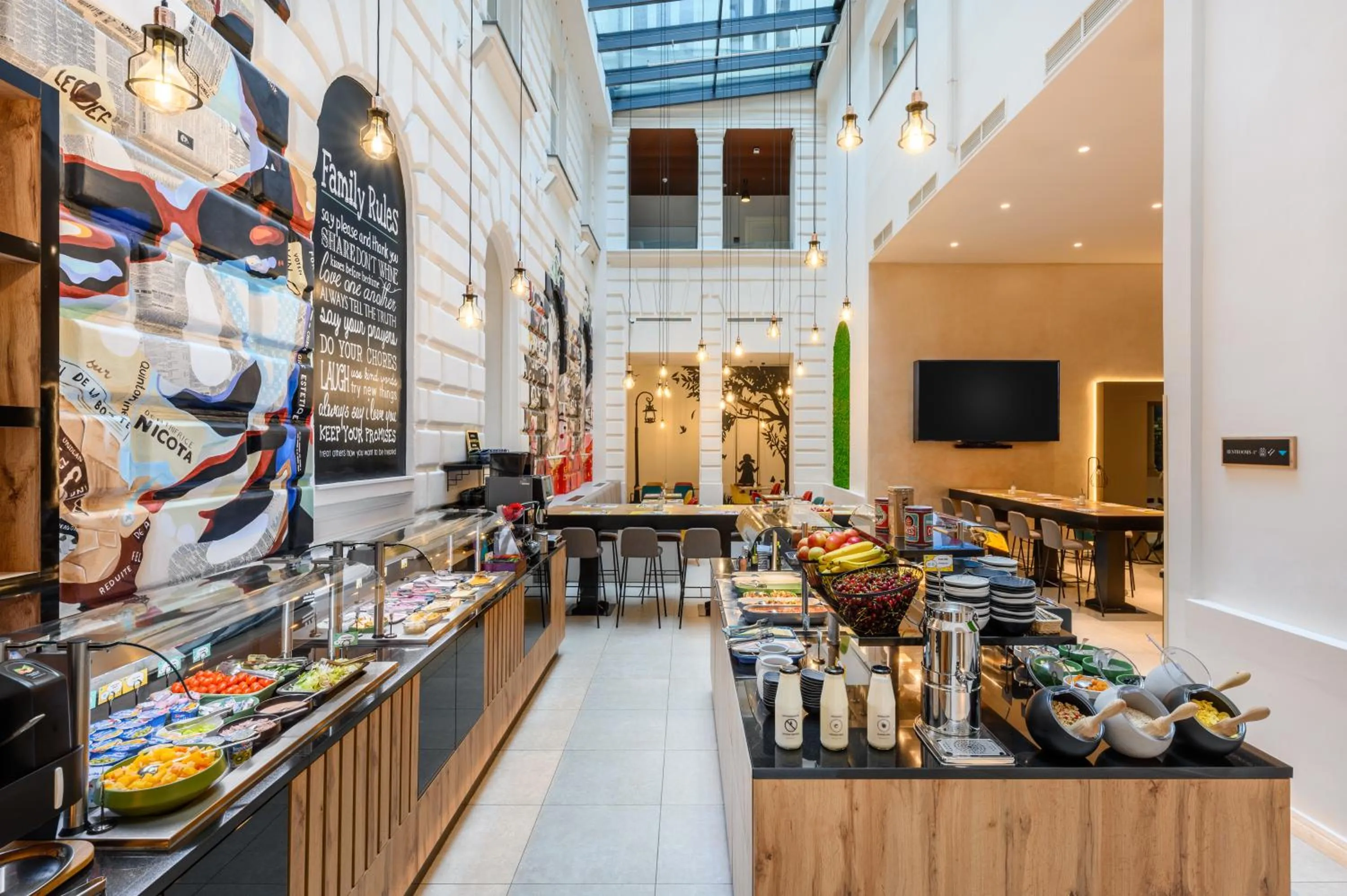 Breakfast in T62 Hotel