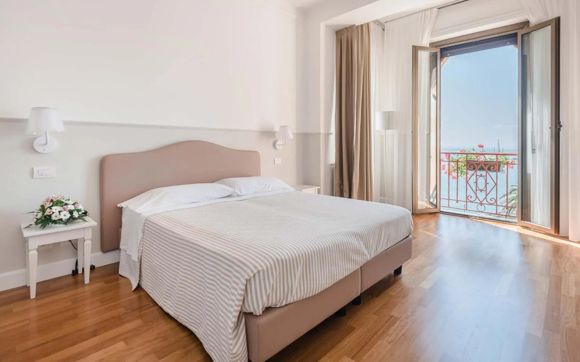 Bed in Miramare Hotel