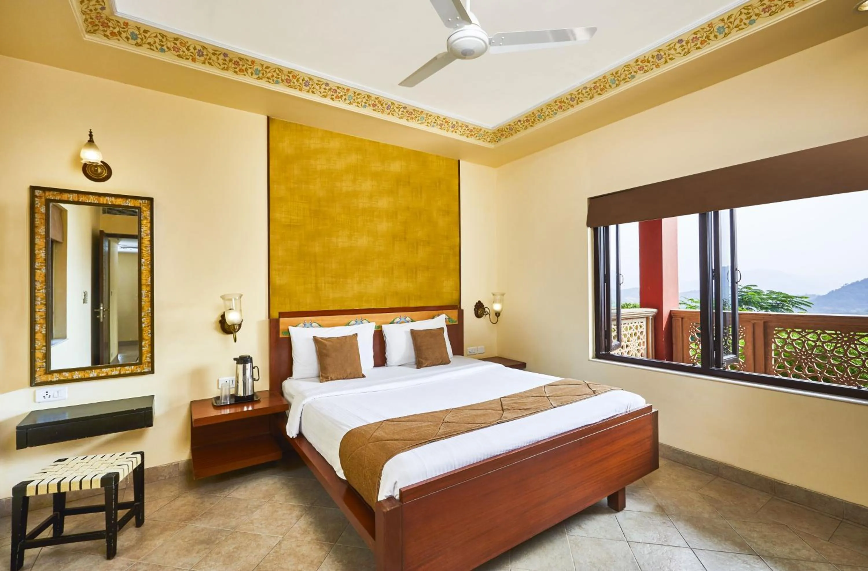 Bed in Club Mahindra Kumbhalgarh