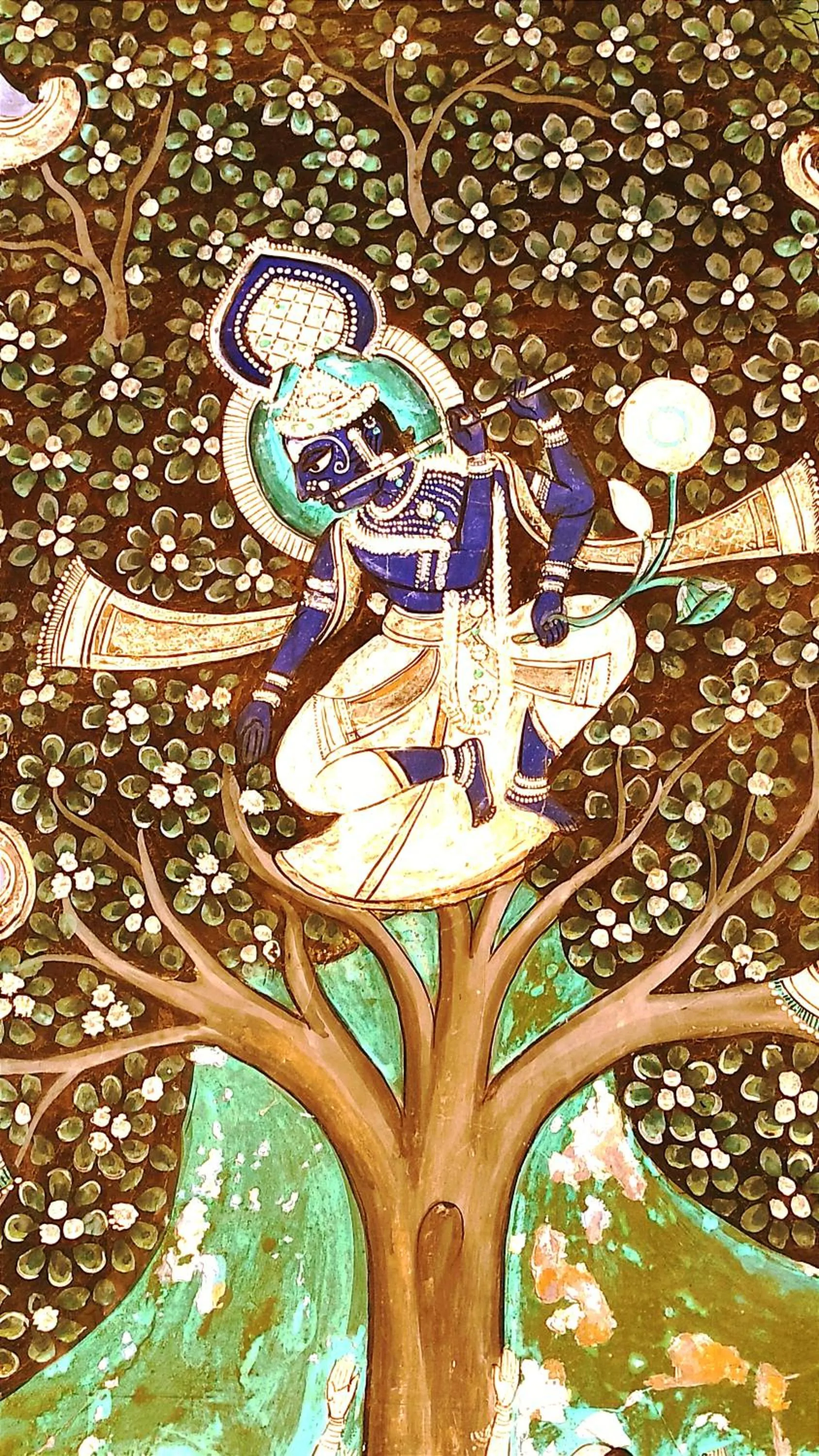 Decorative detail in Haveli Bundi Inn