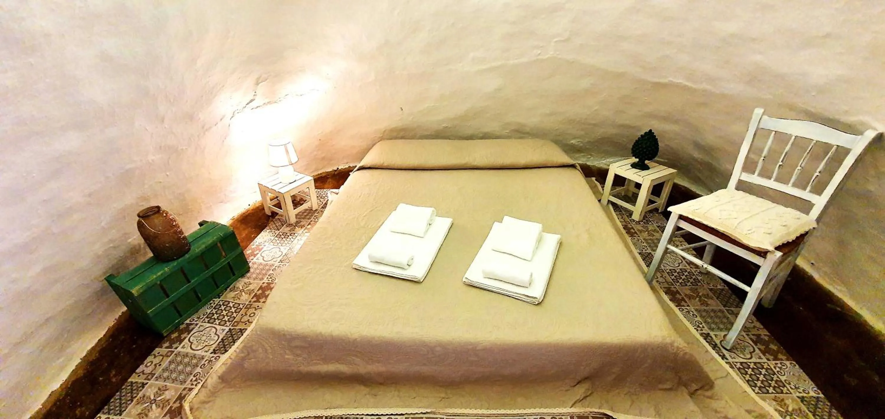 Bed in Trulli Antica Fonte