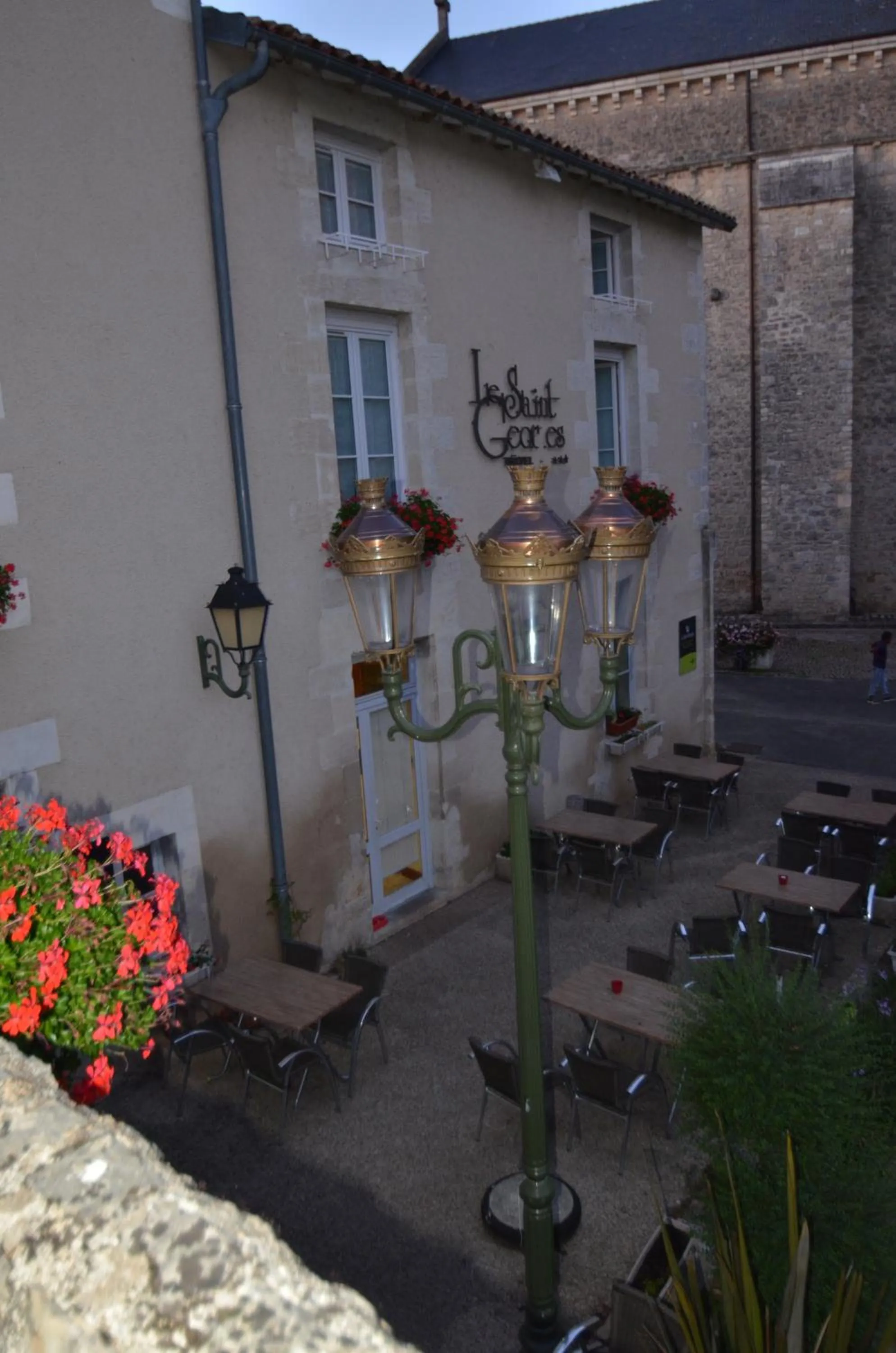 Bird's eye view in Logis Hôtel Le Saint Georges