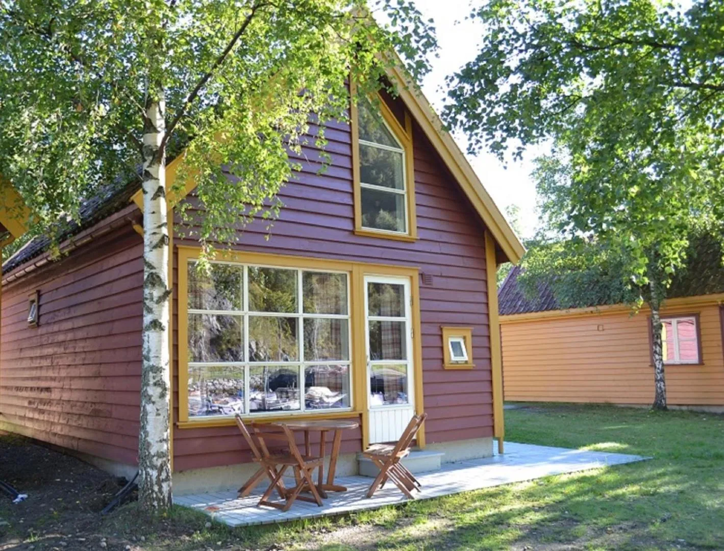 Balcony/Terrace in Lærdal Ferie- og Fritidspark