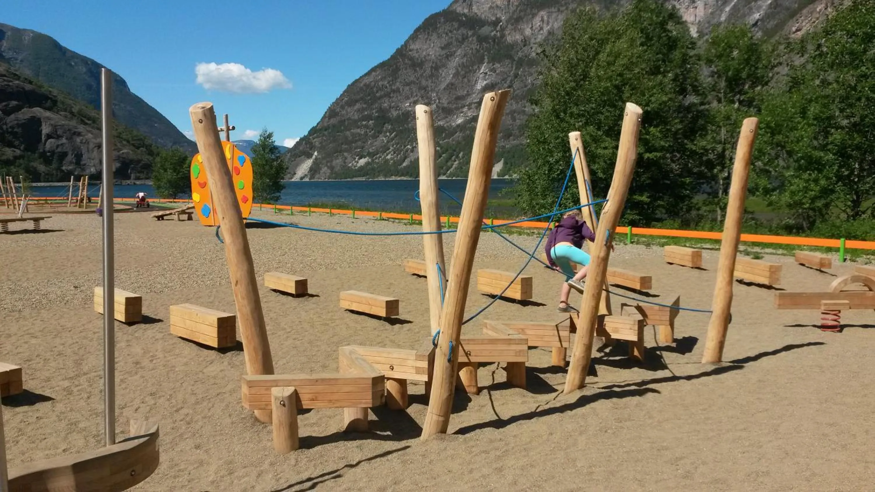 Summer in Lærdal Ferie- og Fritidspark