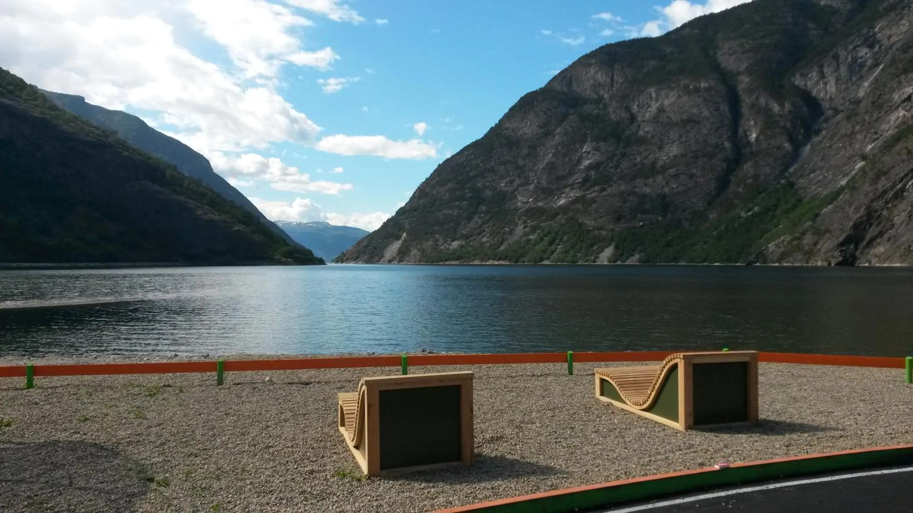 Natural landscape in Lærdal Ferie- og Fritidspark