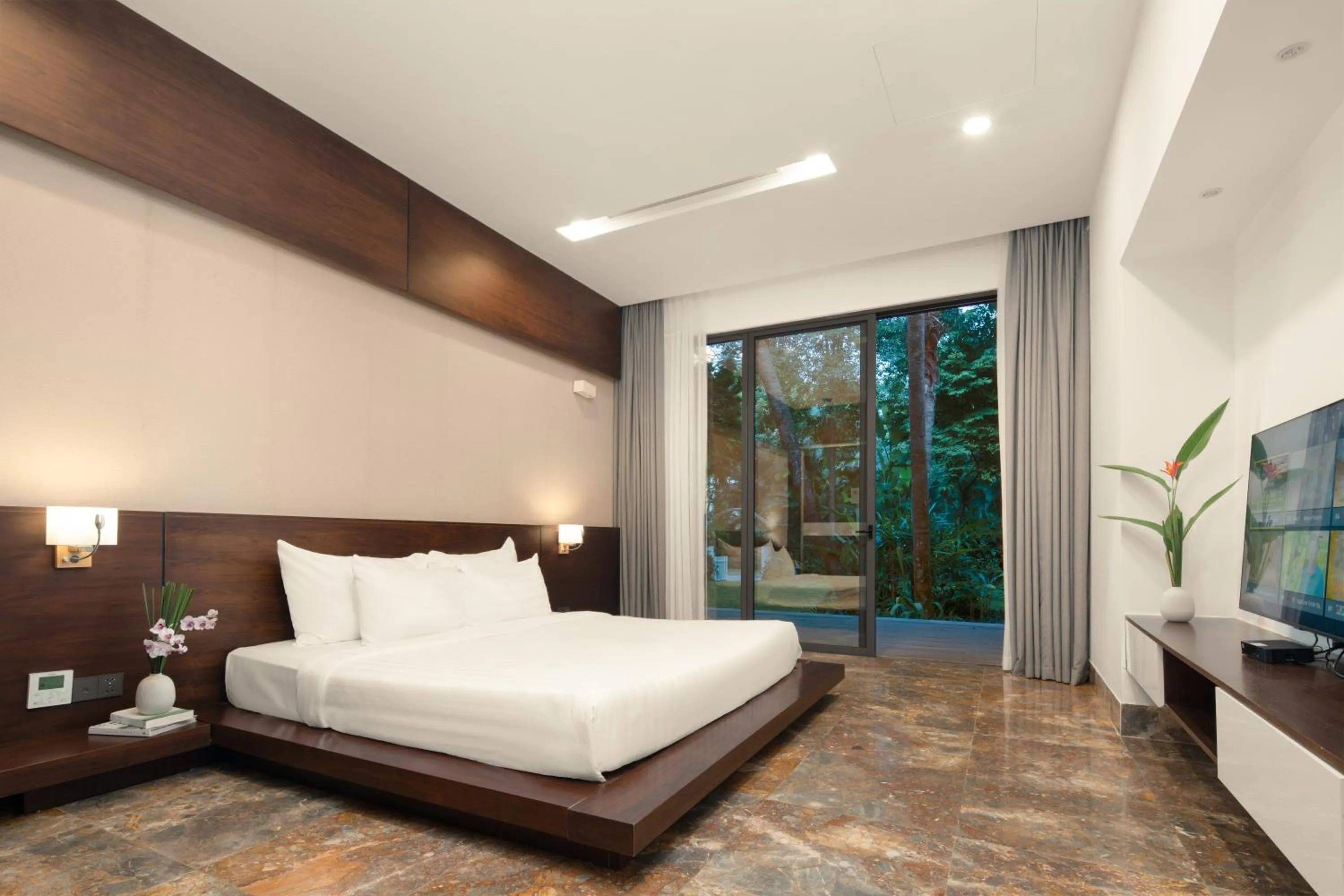 Bedroom in Flamingo Dai Lai Resort