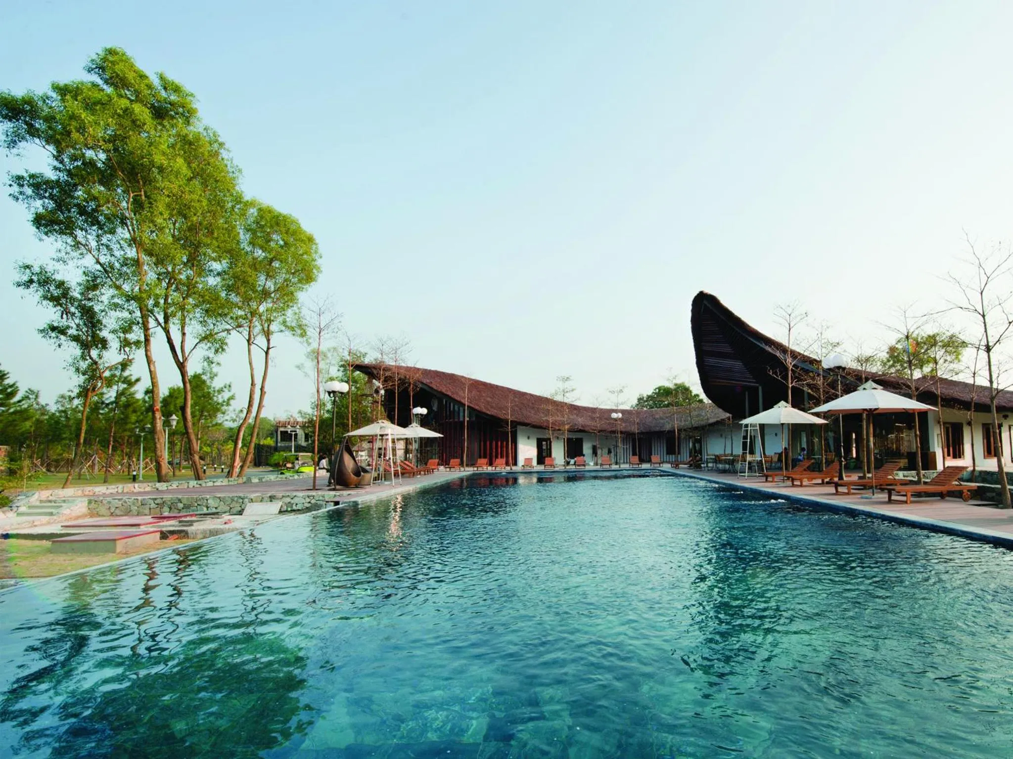 Swimming Pool in Flamingo Dai Lai Resort