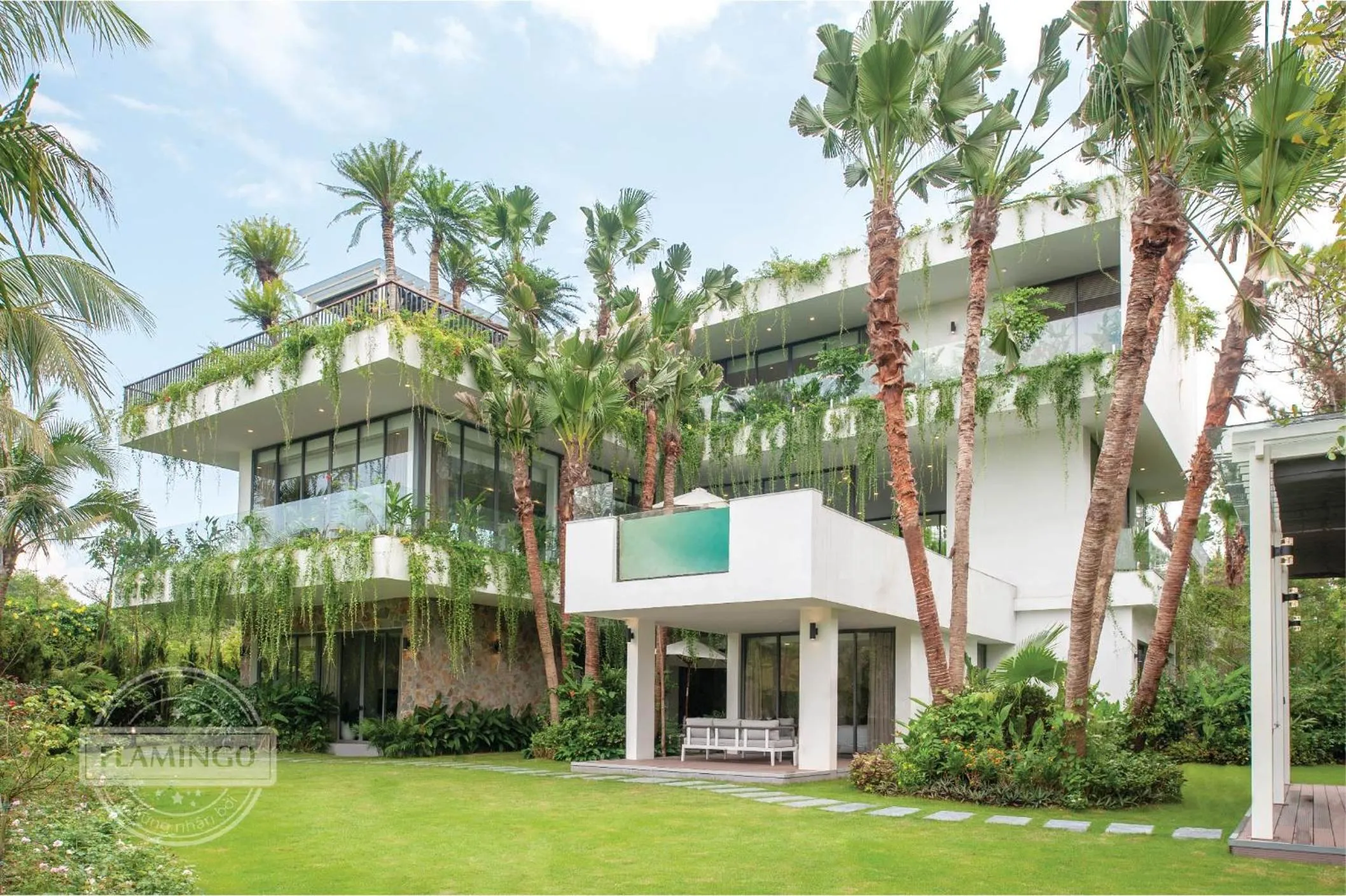 Garden view, Property Building in Flamingo Dai Lai Resort