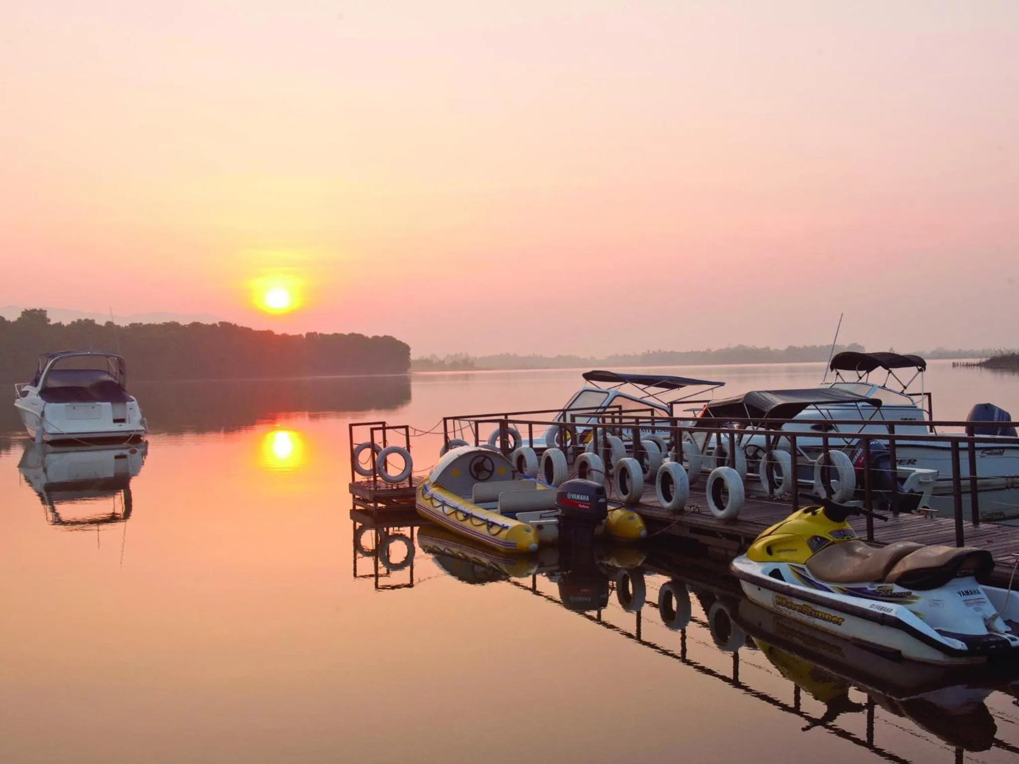 Sunset in Flamingo Dai Lai Resort