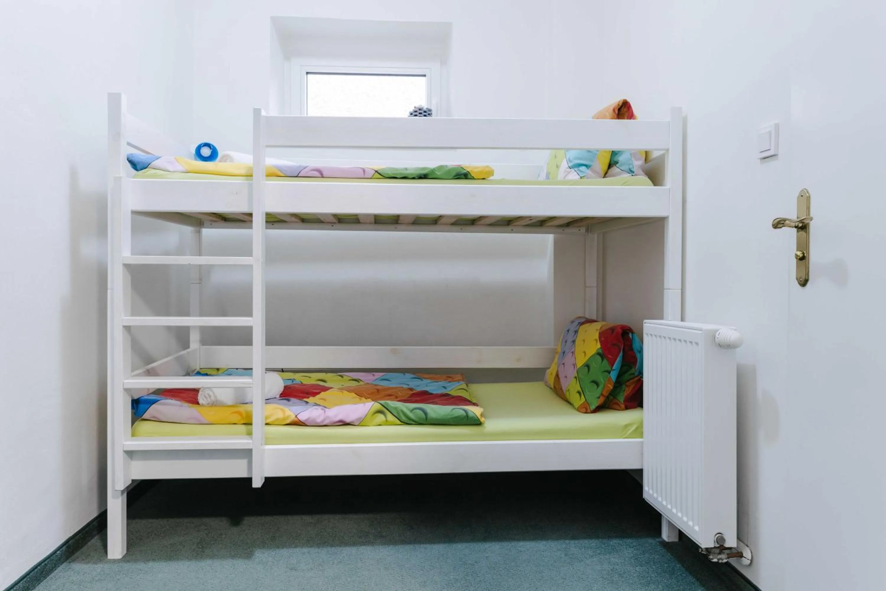 Bed in Hotel a Museum of Bricks