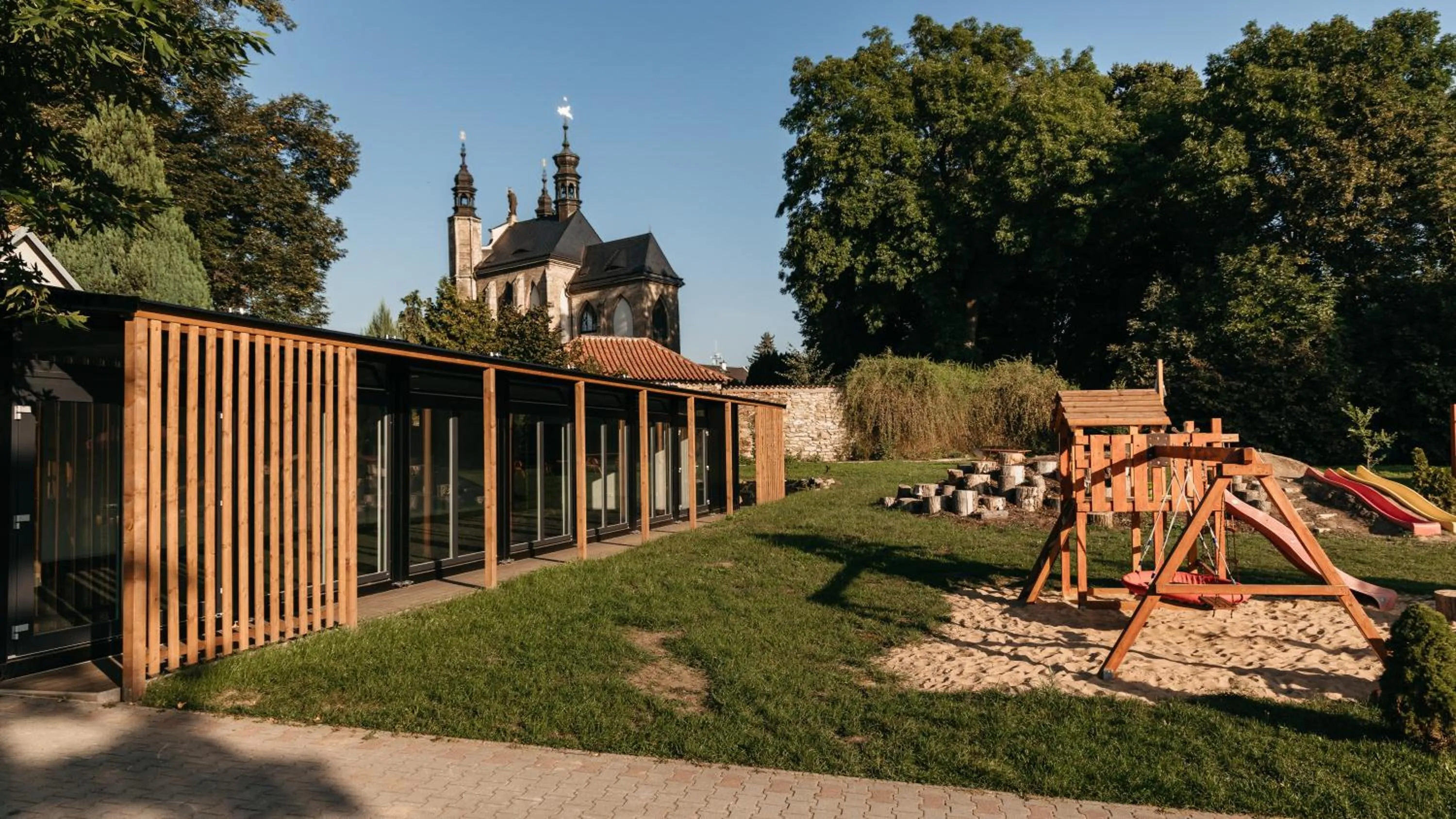 Children play ground in Hotel a Museum of Bricks