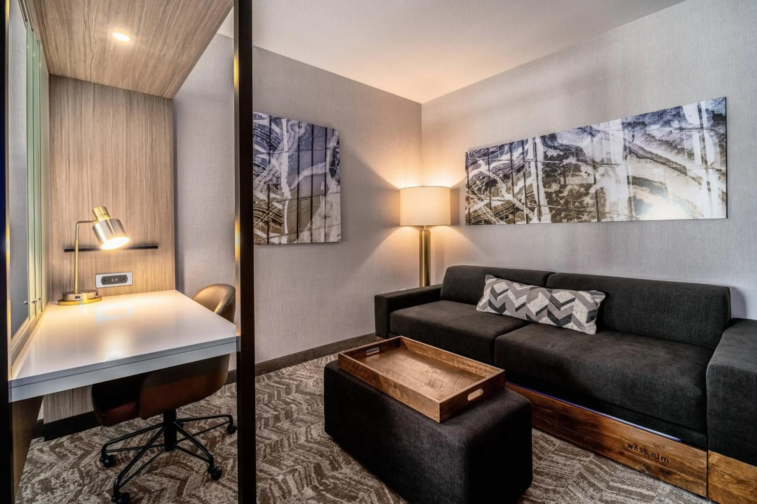 Suite with Two King Beds and Trundle Bed - Hearing Accessible in SpringHill Suites by Marriott Oakland Airport Suite with Two King Beds and Trundle Bed - Hearing Accessible in SpringHill Suites by Marriott Oakland Airport