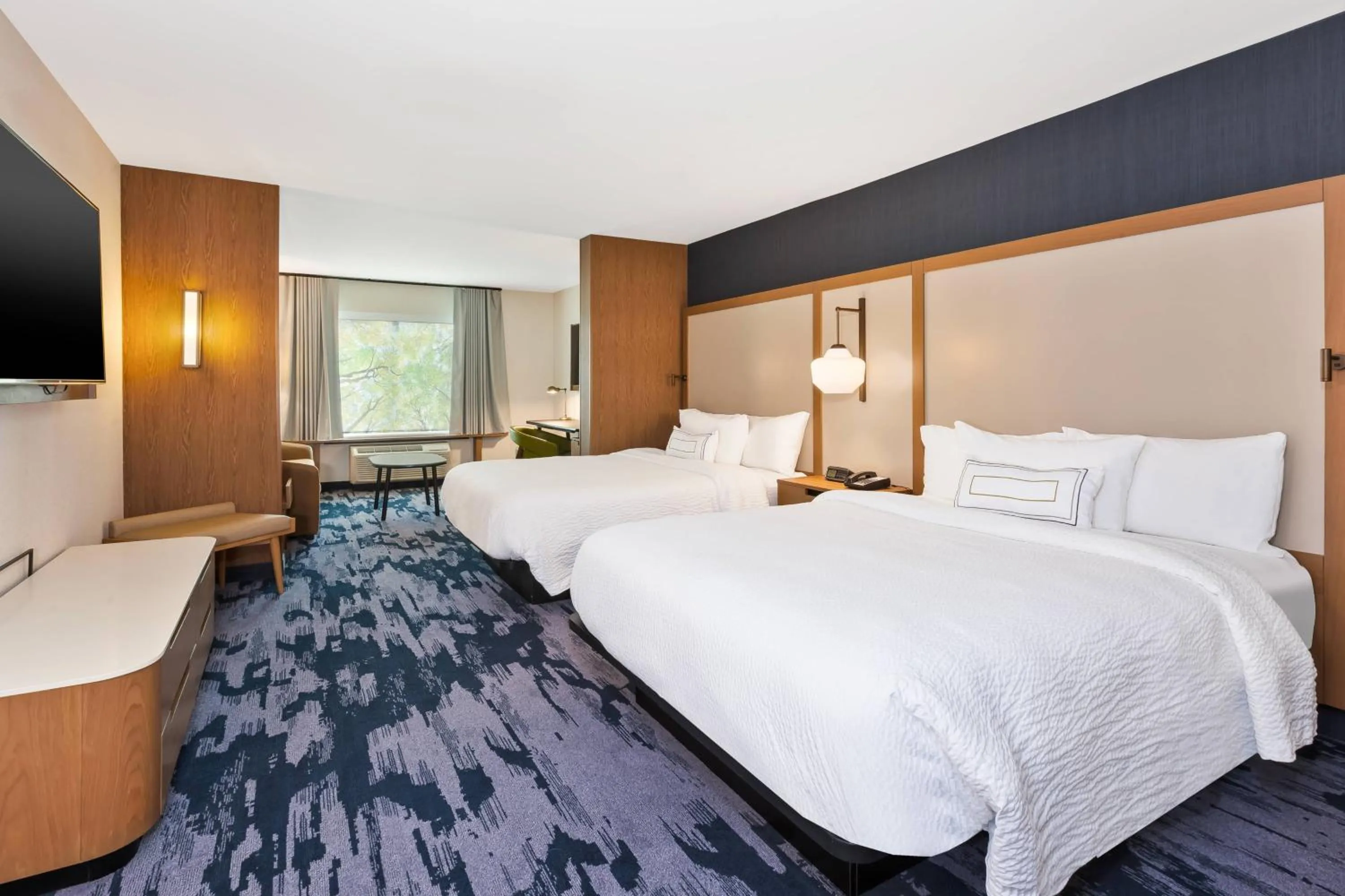 Bedroom, Bed in Fairfield Inn & Suites by Marriott Goshen