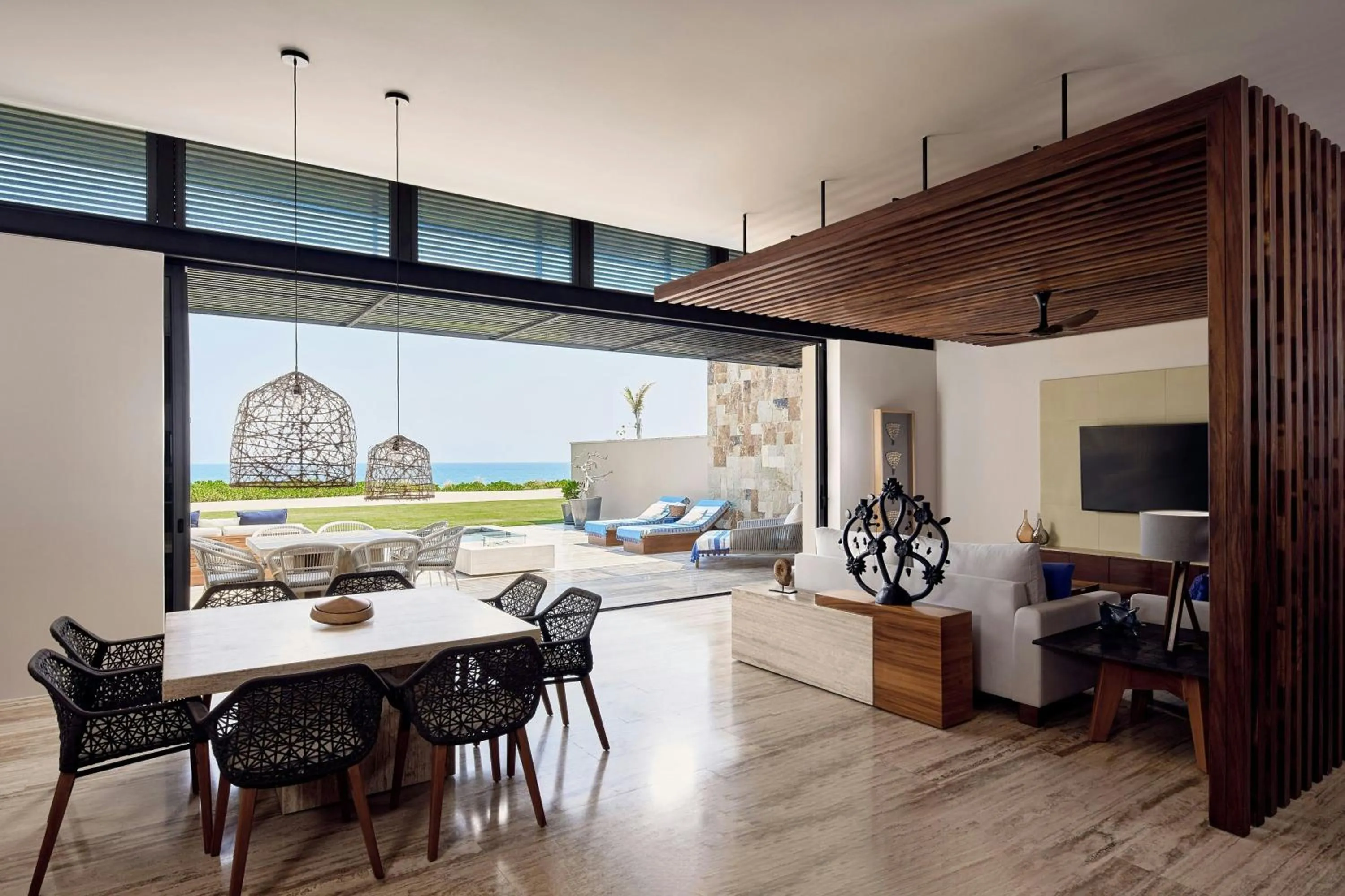Living room in Zadun Los Cabos, a Ritz-Carlton Reserve