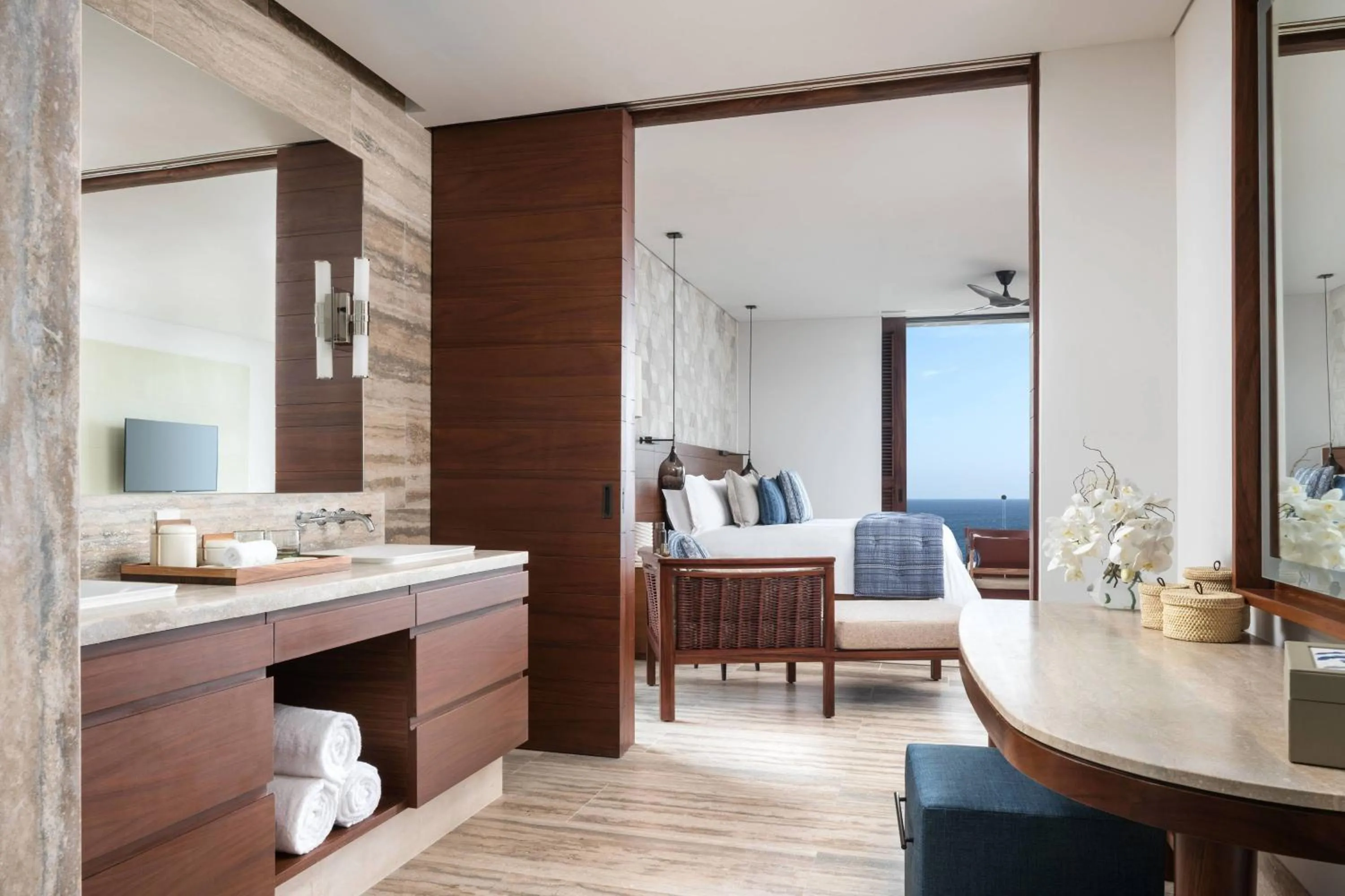 Bedroom, Bed in Zadun Los Cabos, a Ritz-Carlton Reserve