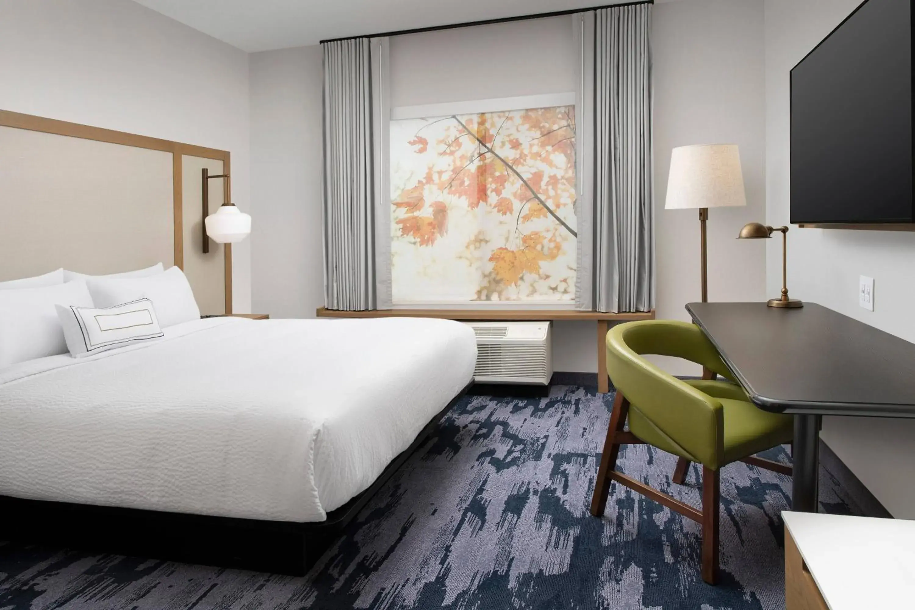 Guest Room, 1 King in Fairfield Inn & Suites by Marriott Knoxville Lenoir City/I-75 Guest Room, 1 King in Fairfield Inn & Suites by Marriott Knoxville Lenoir City/I-75