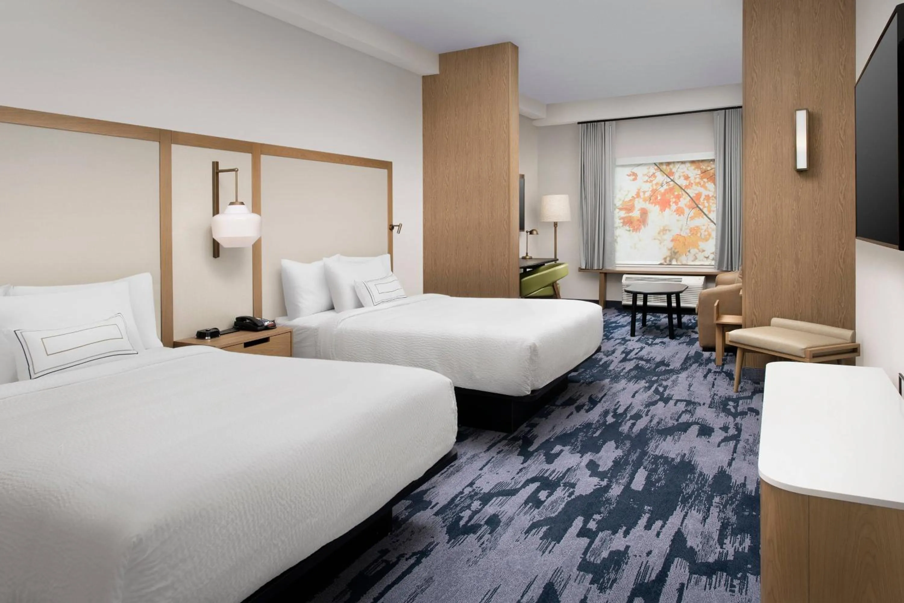 Bedroom, Bed in Fairfield Inn & Suites by Marriott Knoxville Lenoir City/I-75