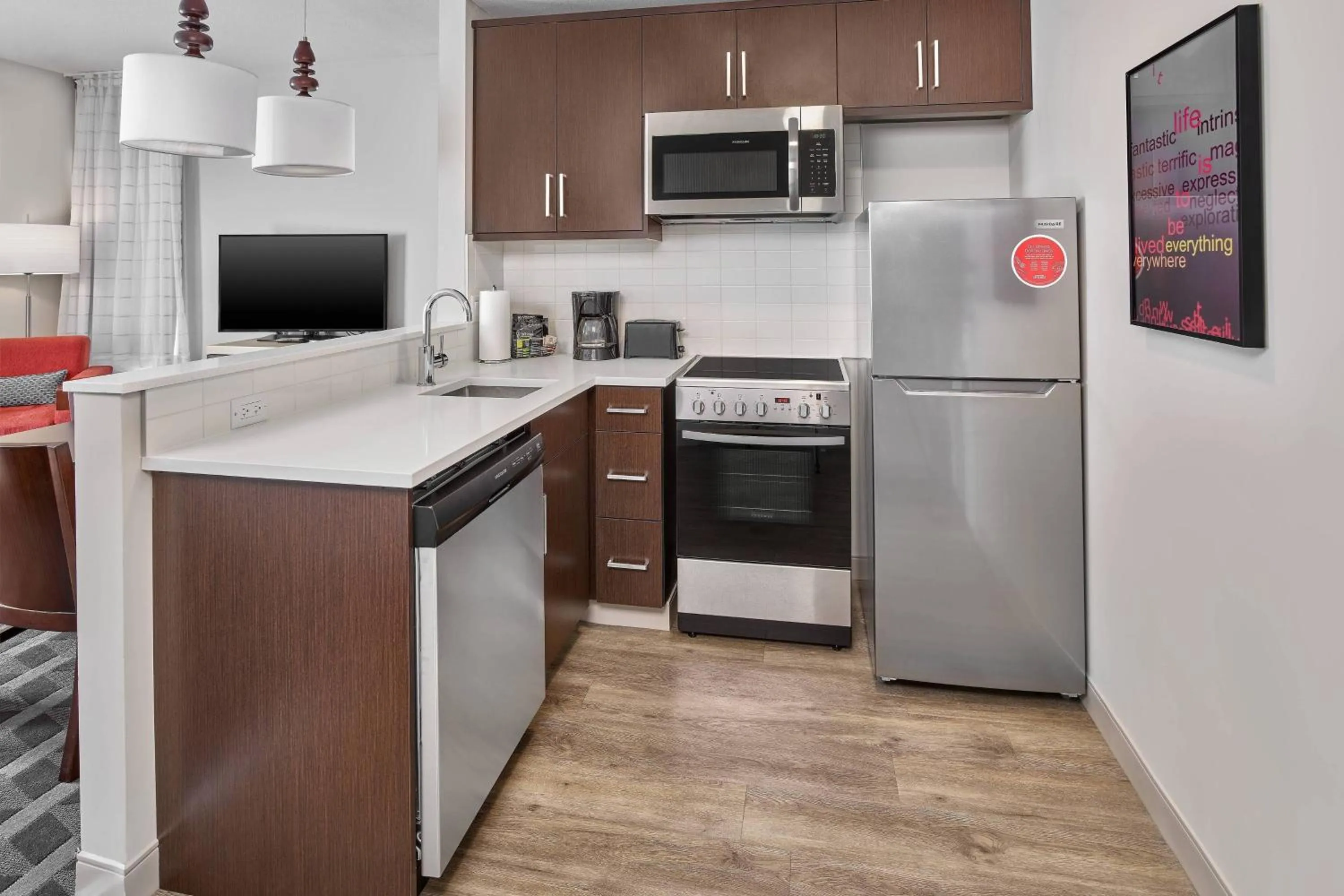 Bedroom in TownePlace Suites by Marriott Edmonton Sherwood Park