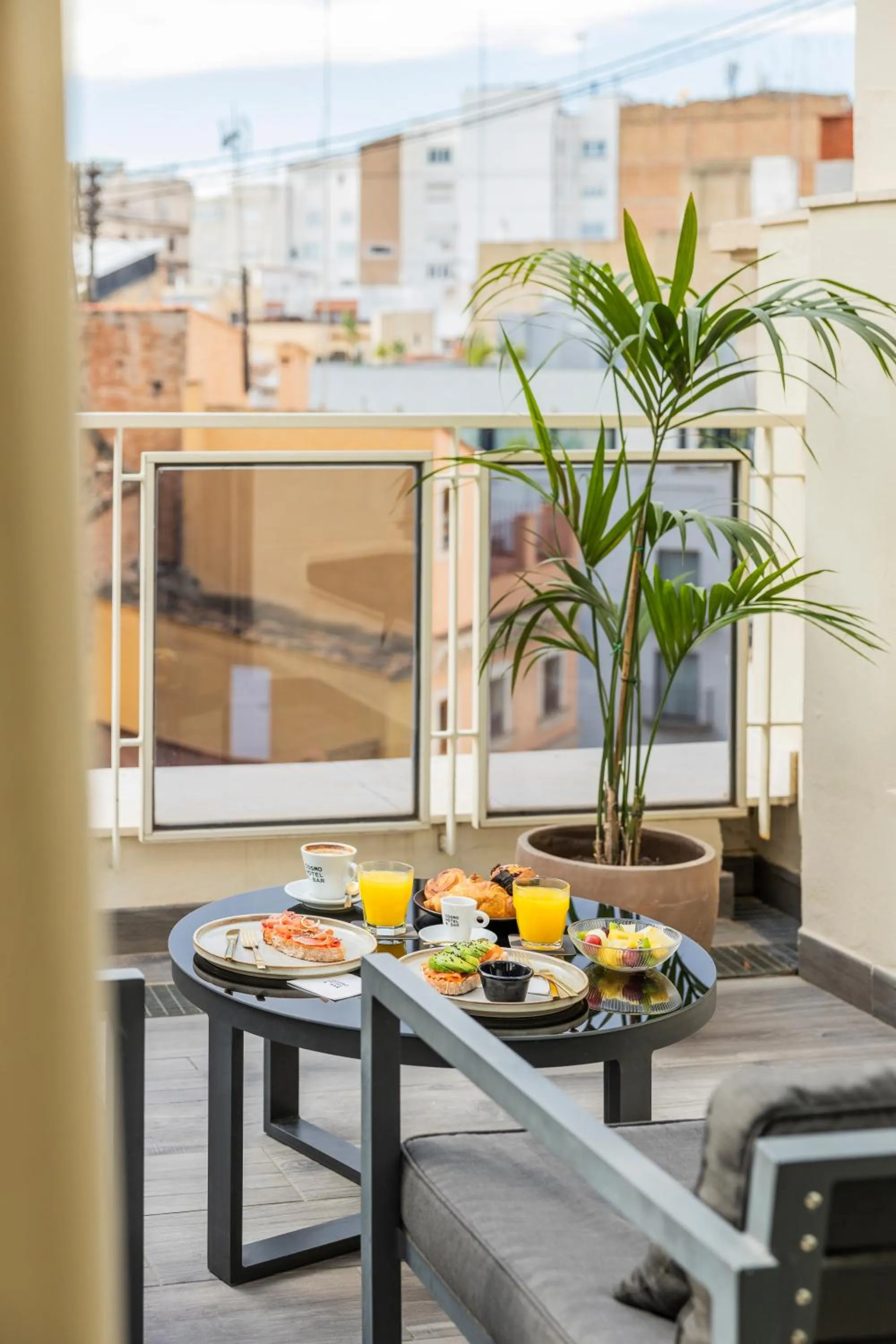 Balcony/Terrace in Room Mate Cosmo - City Centre, Valencia