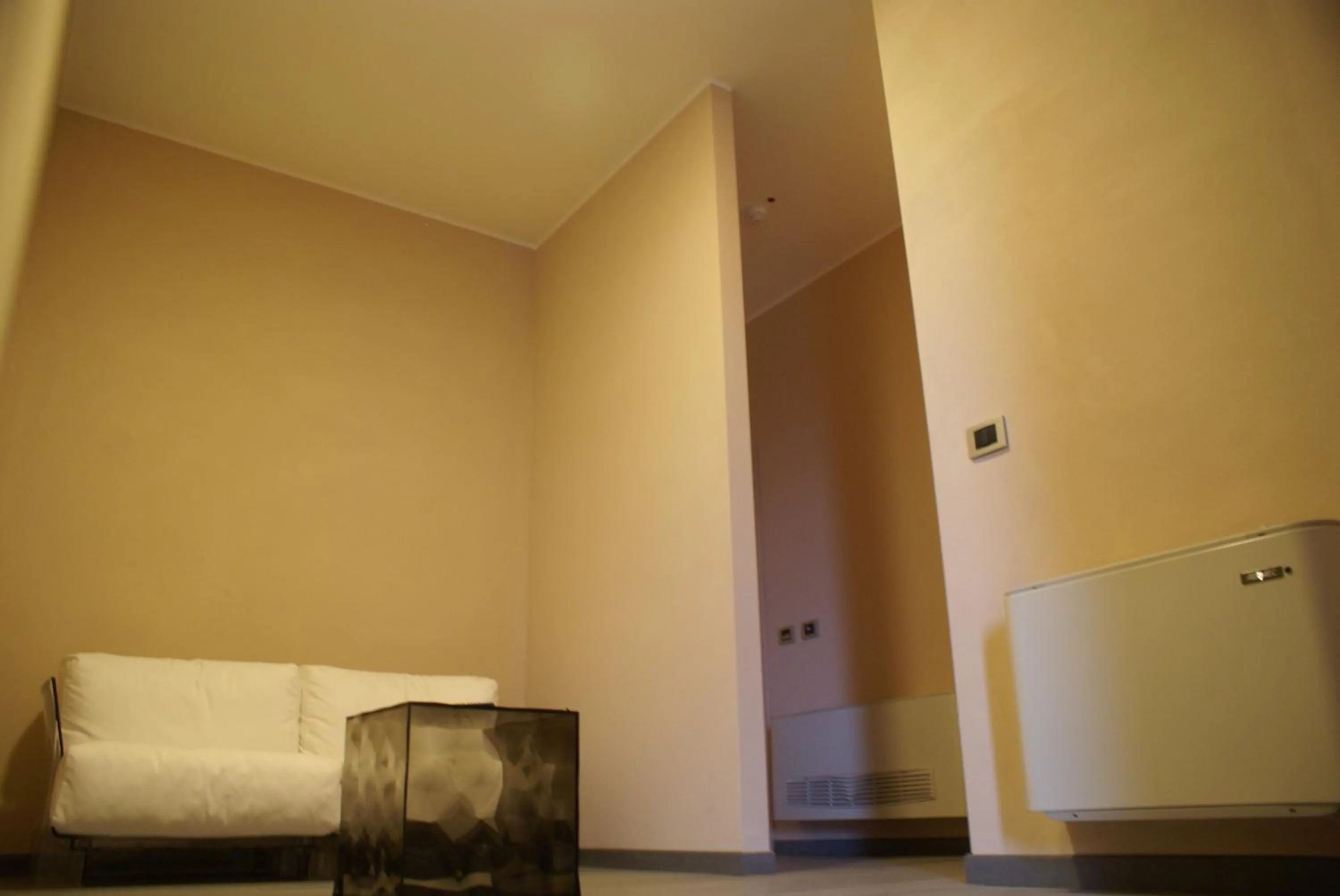 Decorative detail, Bed in Blue Hotel