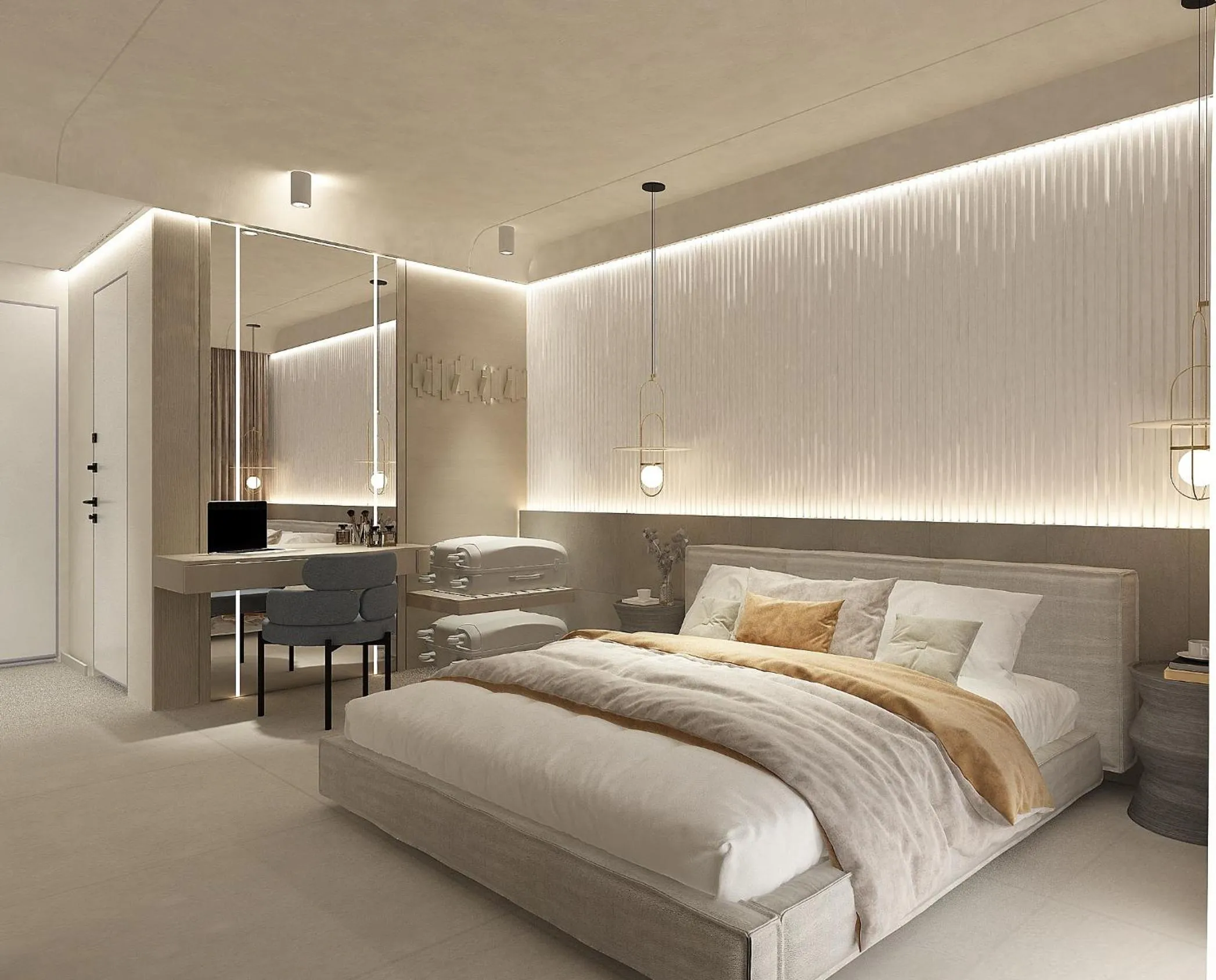 Bedroom, Bed in Core Hotel