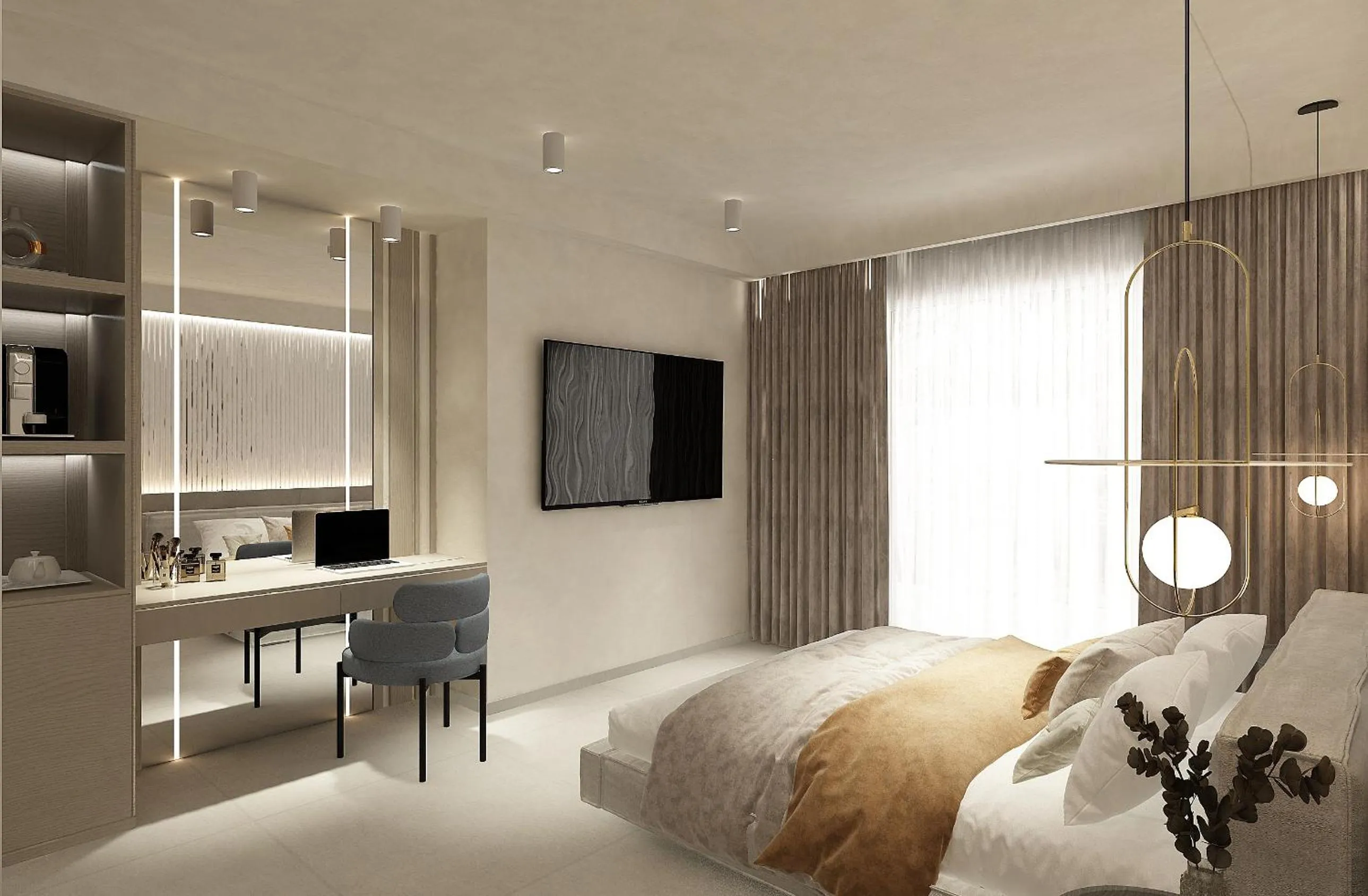 Bedroom, Bed in Core Hotel