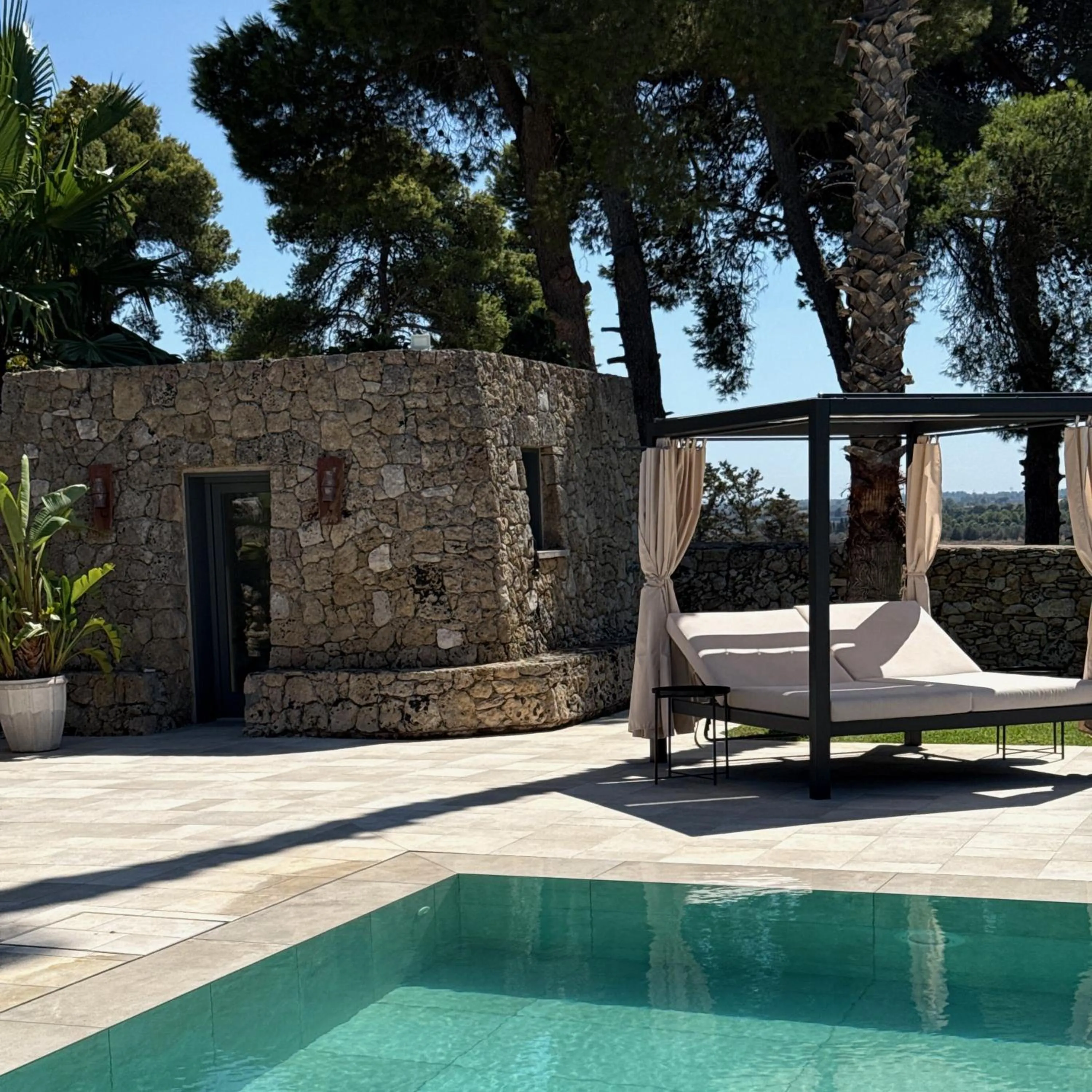 Swimming pool in Sa Suites