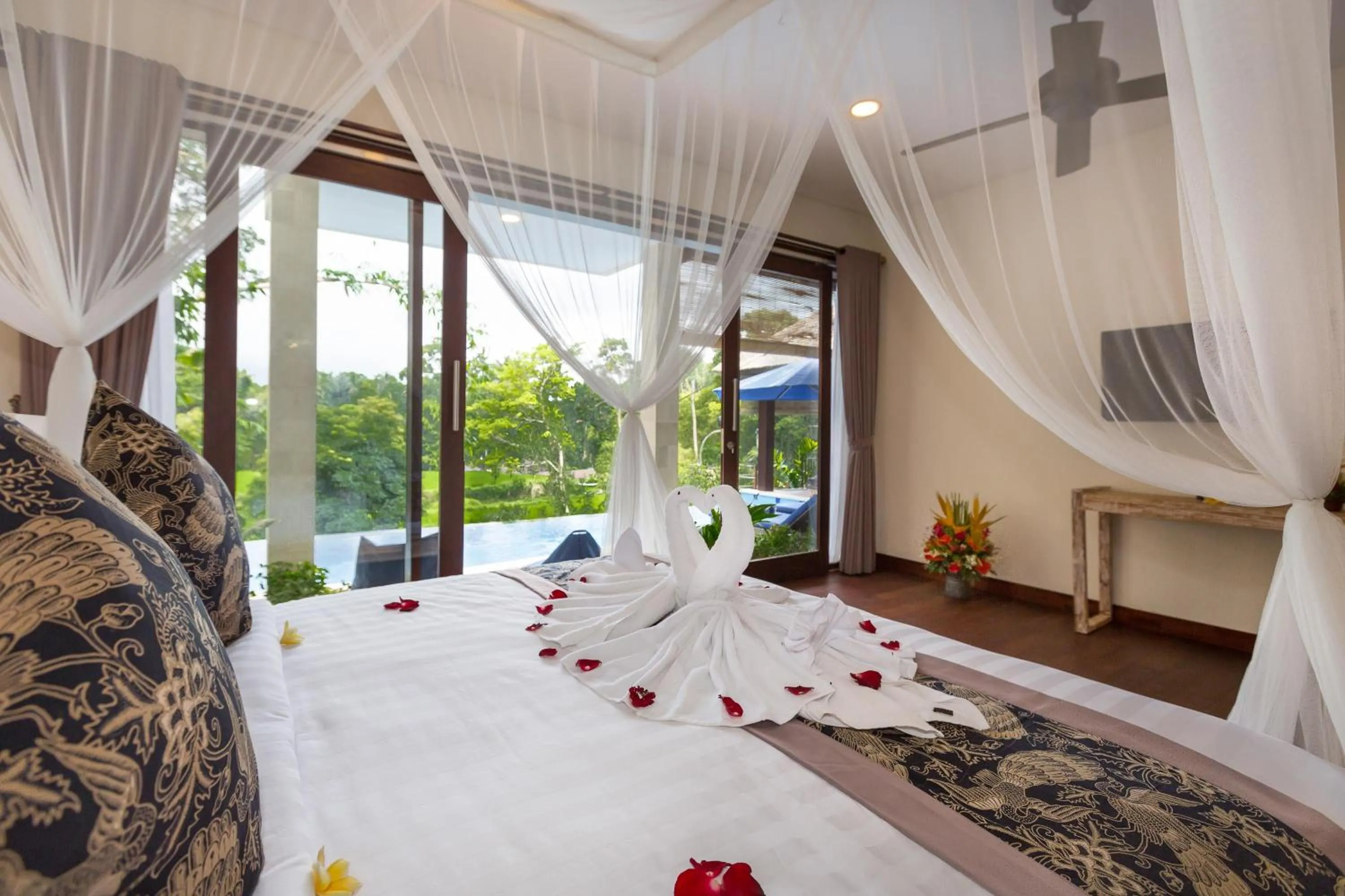 Bed in Villa Atap Padi by Nagisa Bali