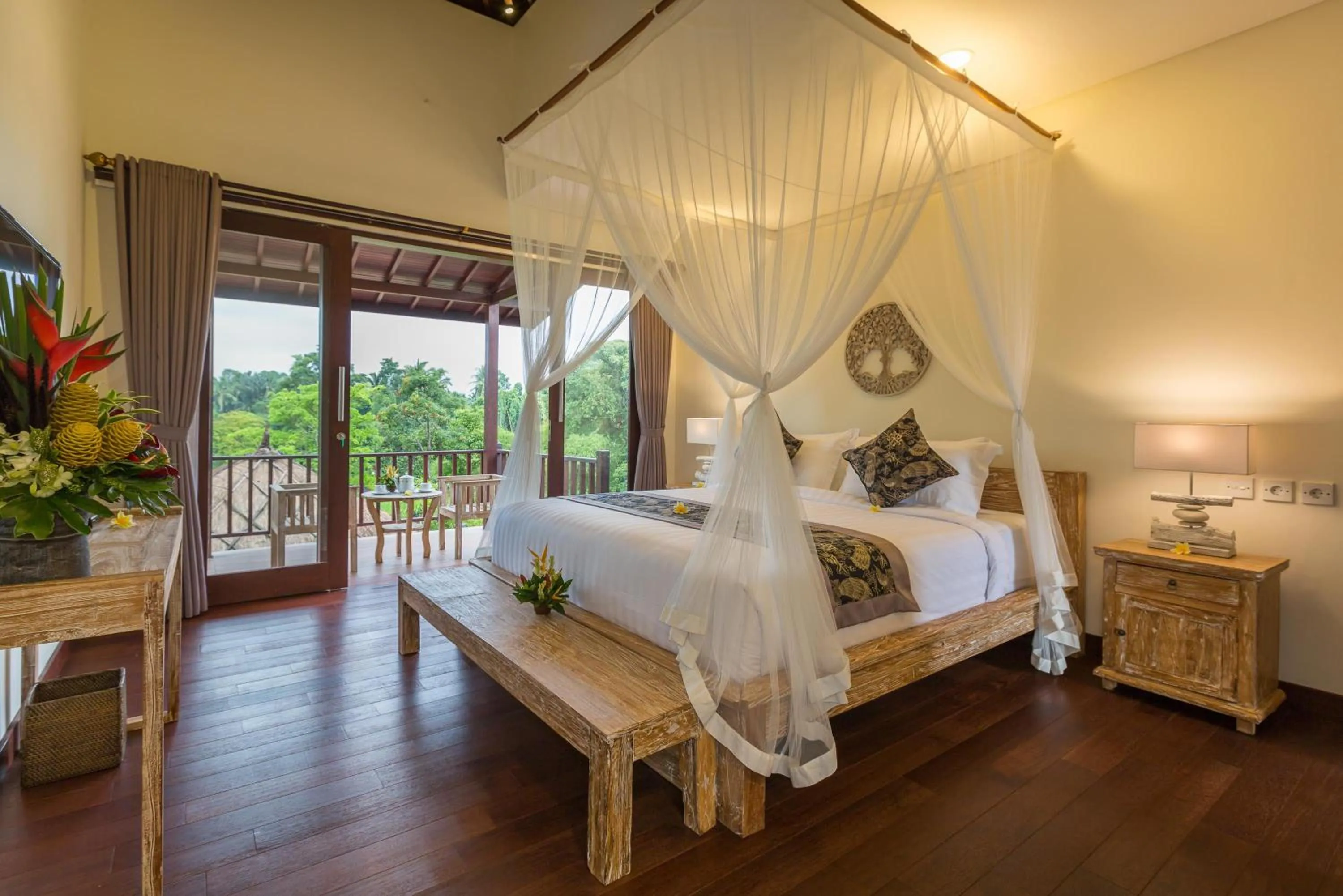 Bed in Villa Atap Padi by Nagisa Bali