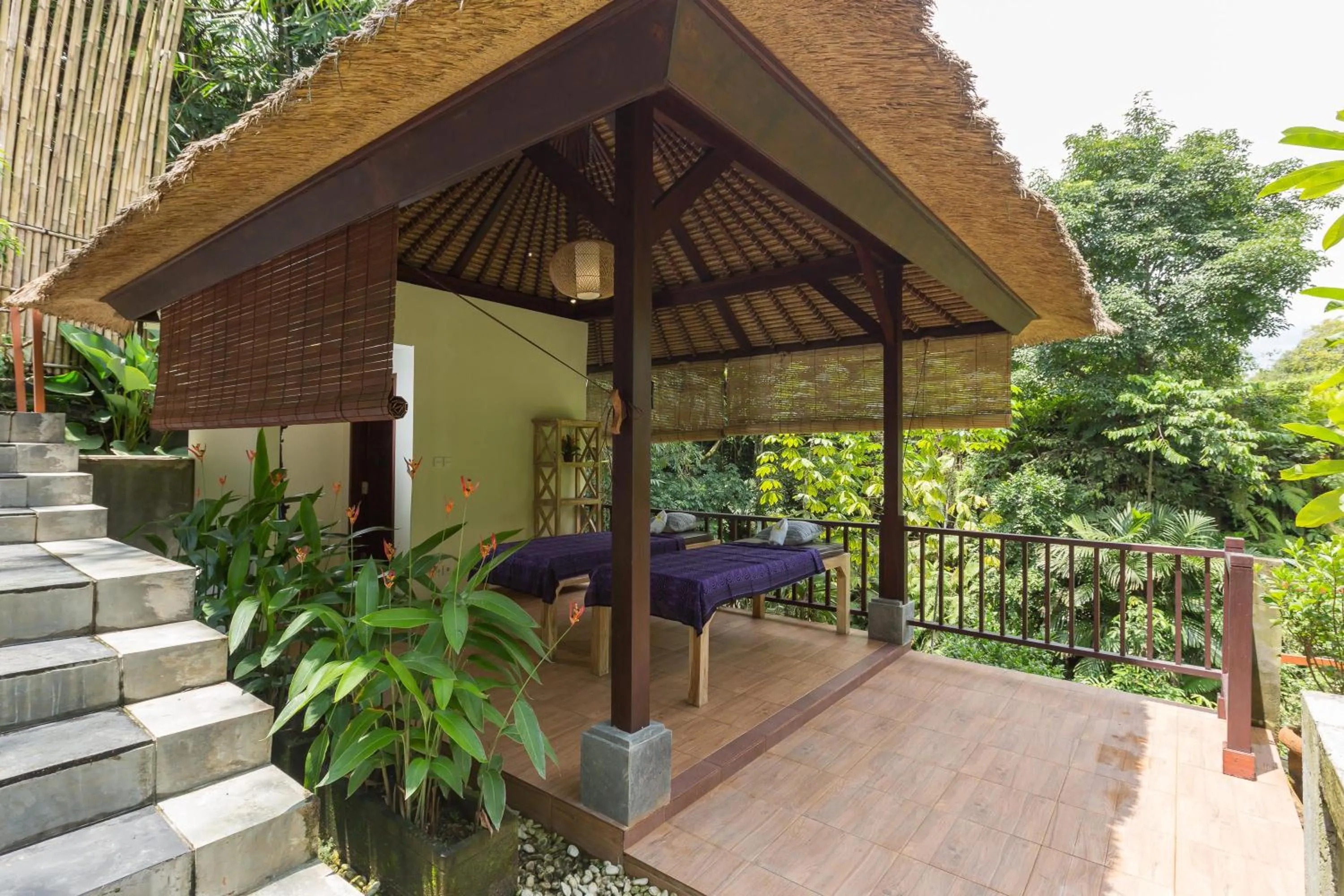 Patio in Villa Atap Padi by Nagisa Bali