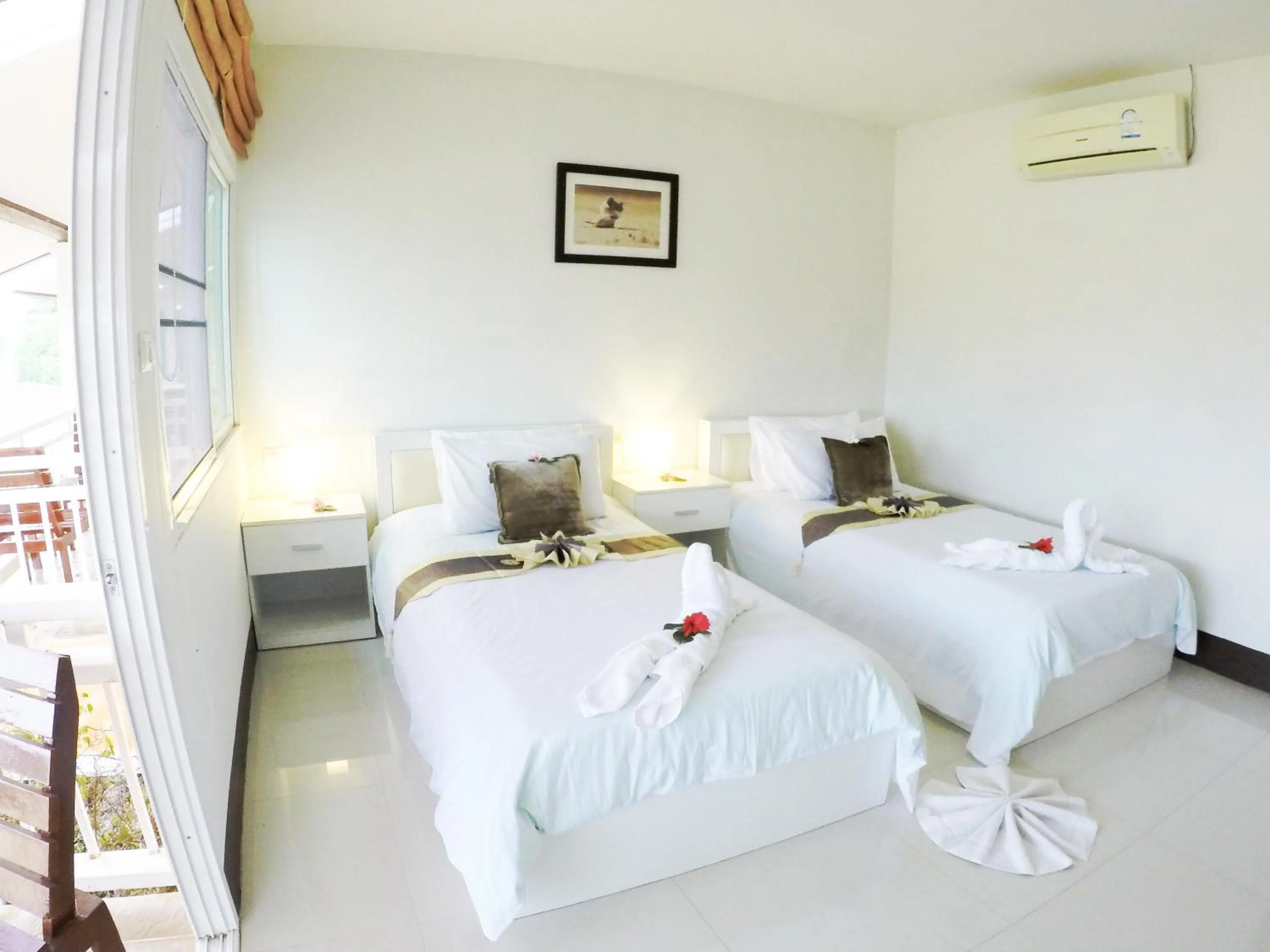 Bed in ChiangRai Lake Hill