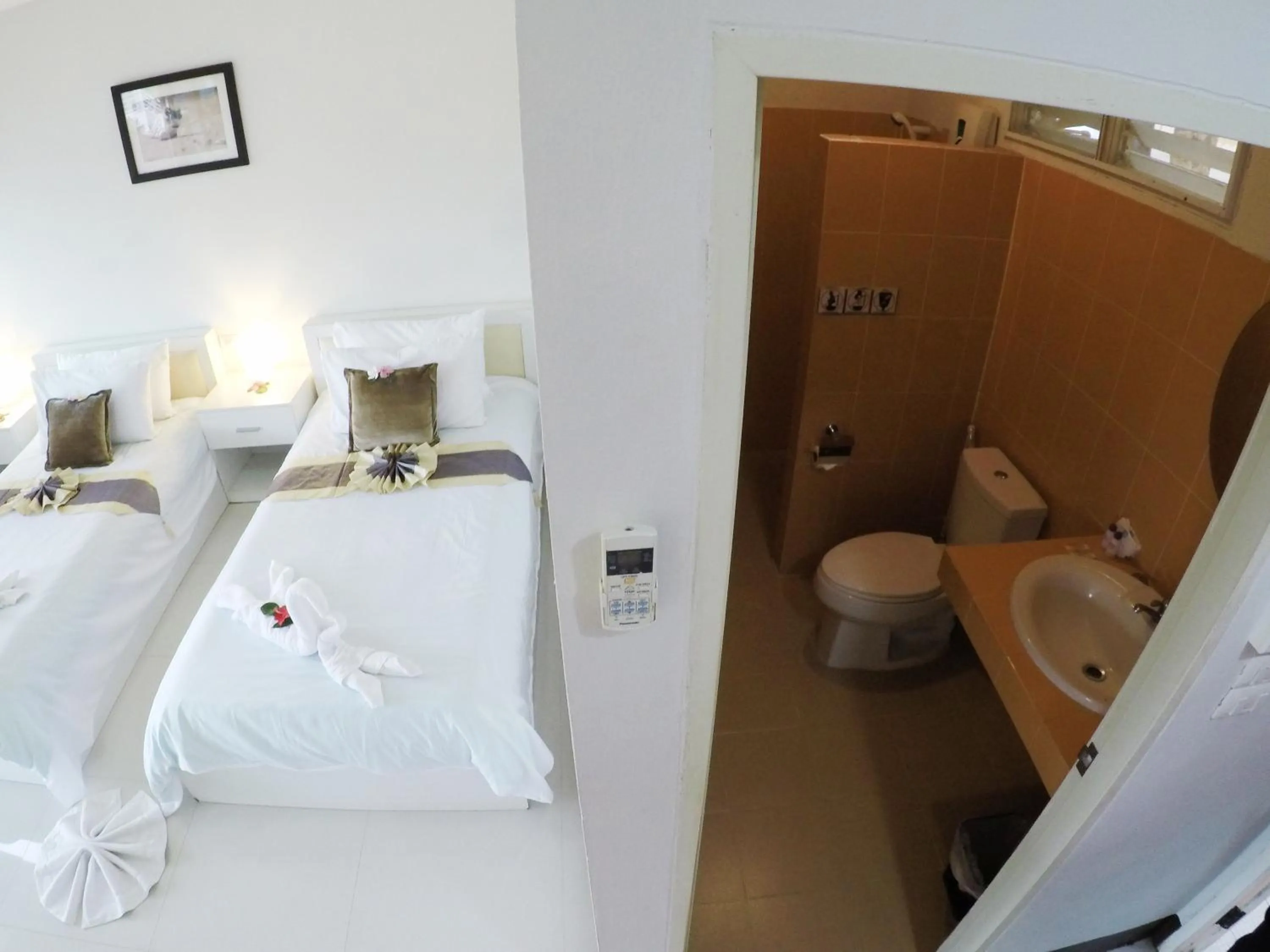 Bed in ChiangRai Lake Hill