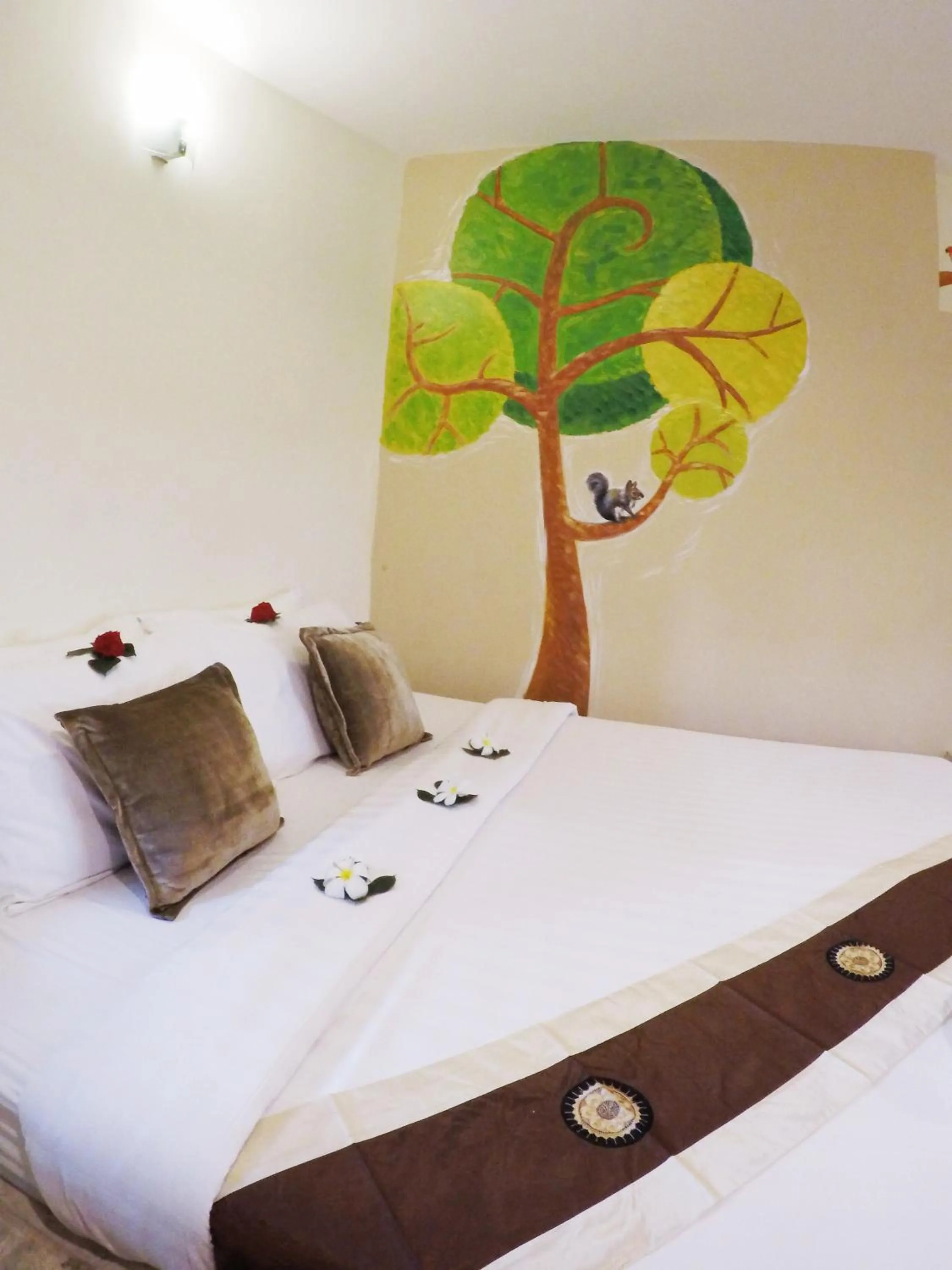 Bed in ChiangRai Lake Hill