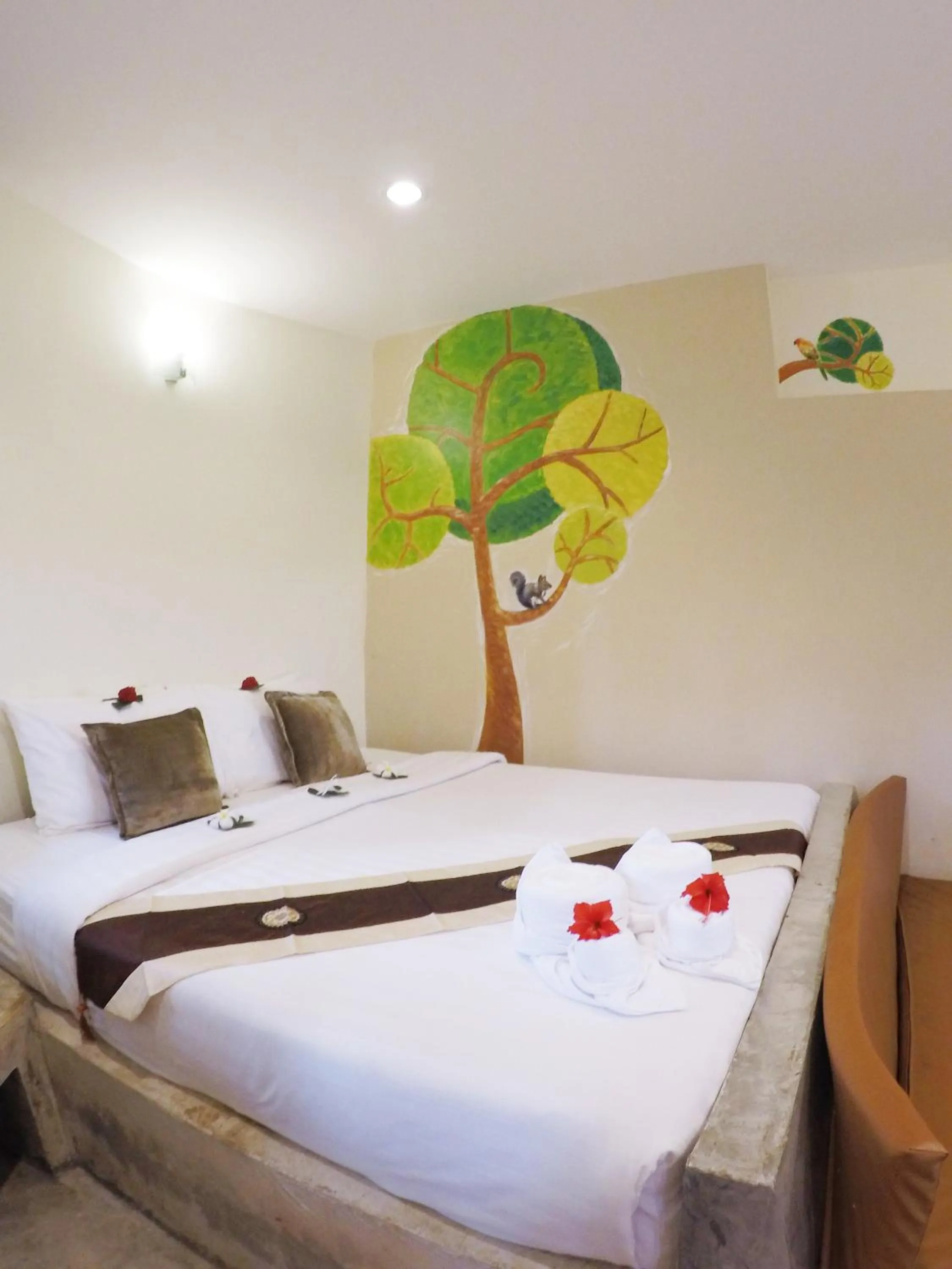 Bed in ChiangRai Lake Hill