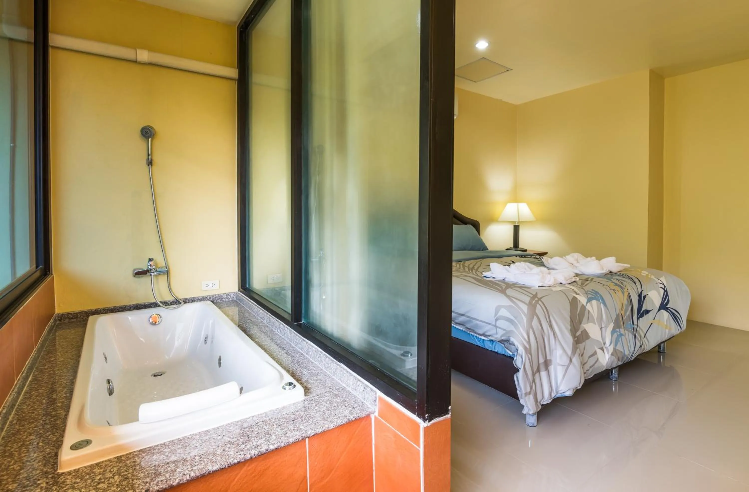 Bed in ChiangRai Lake Hill