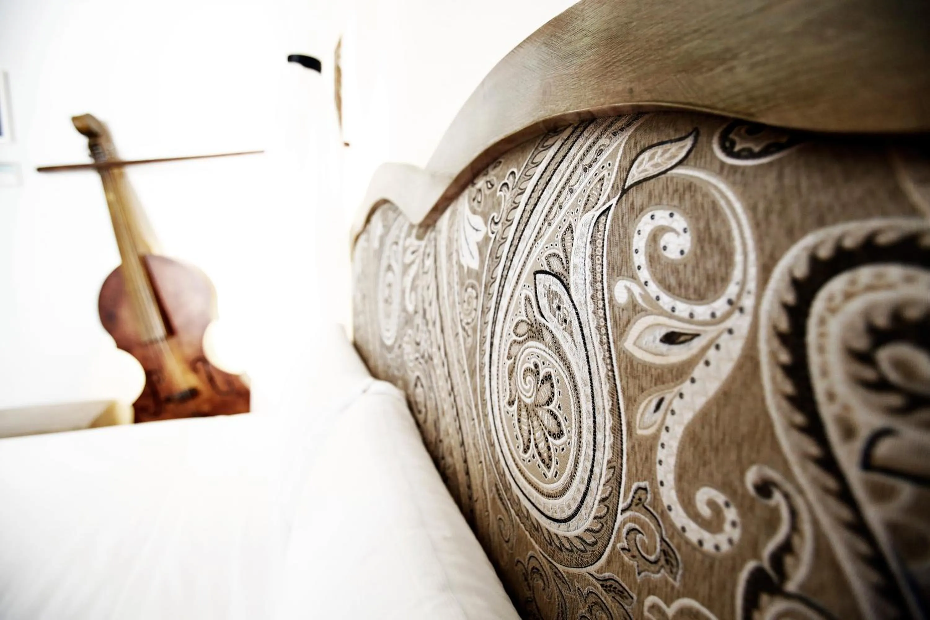 Bed in Pensión Basque Boutique