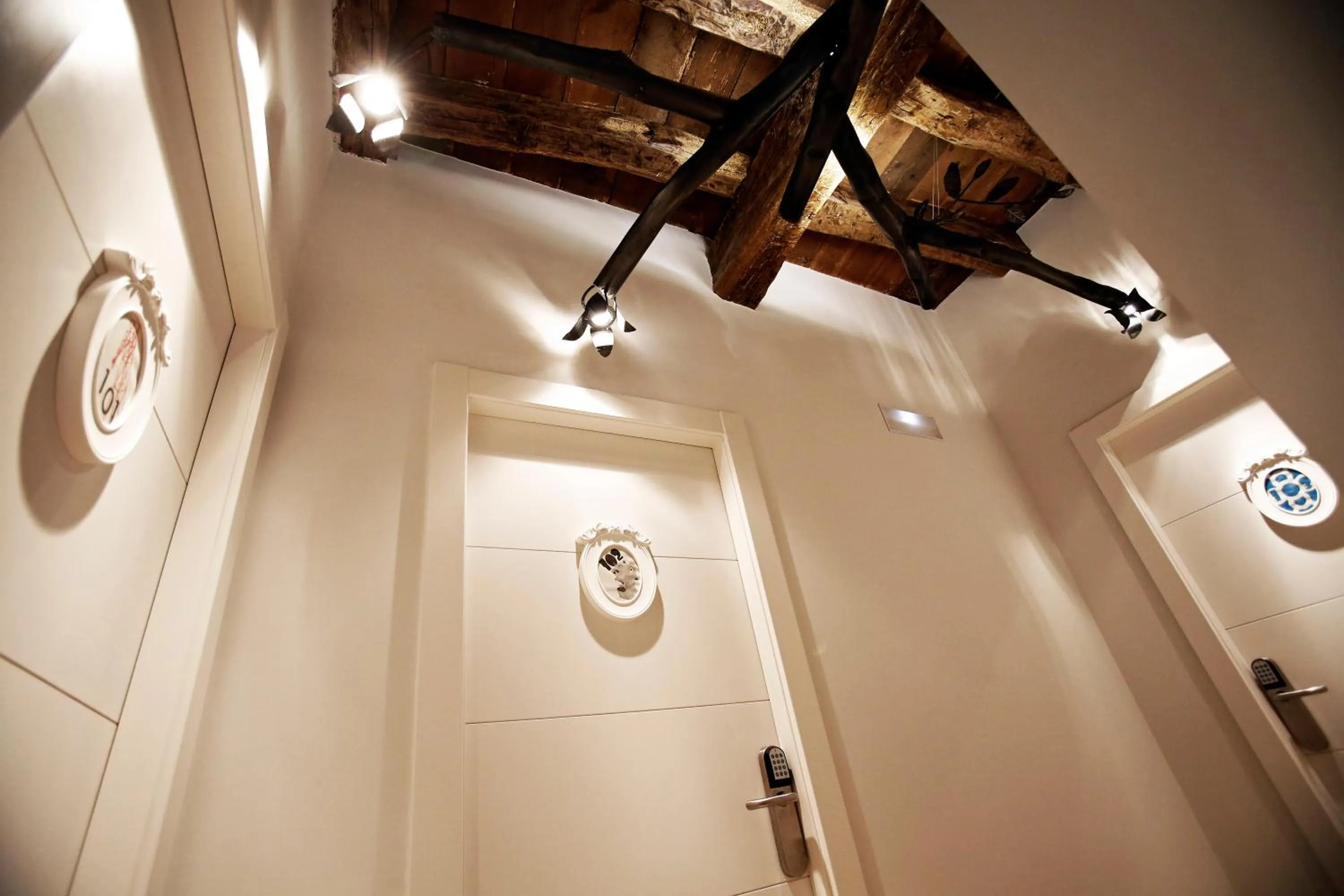 Lobby or reception in Pensión Basque Boutique