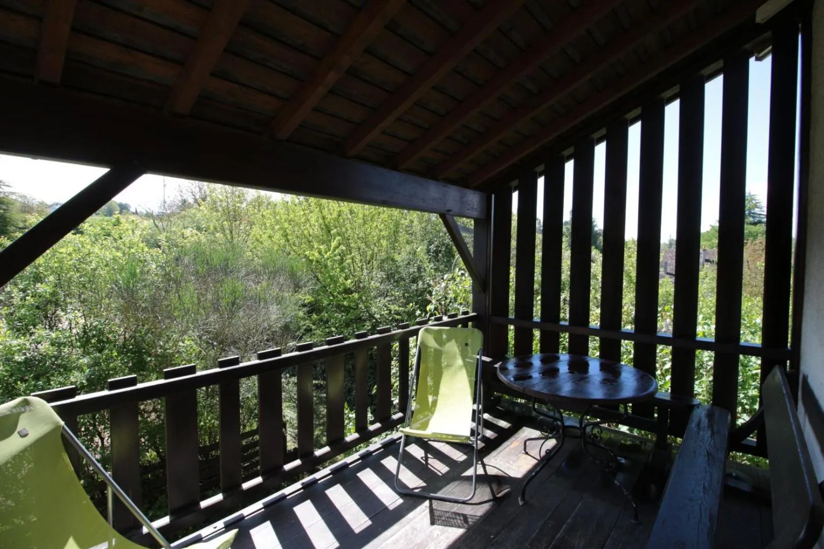 Balcony/Terrace in Hôtel Au Clos Paillé La Roche Posay