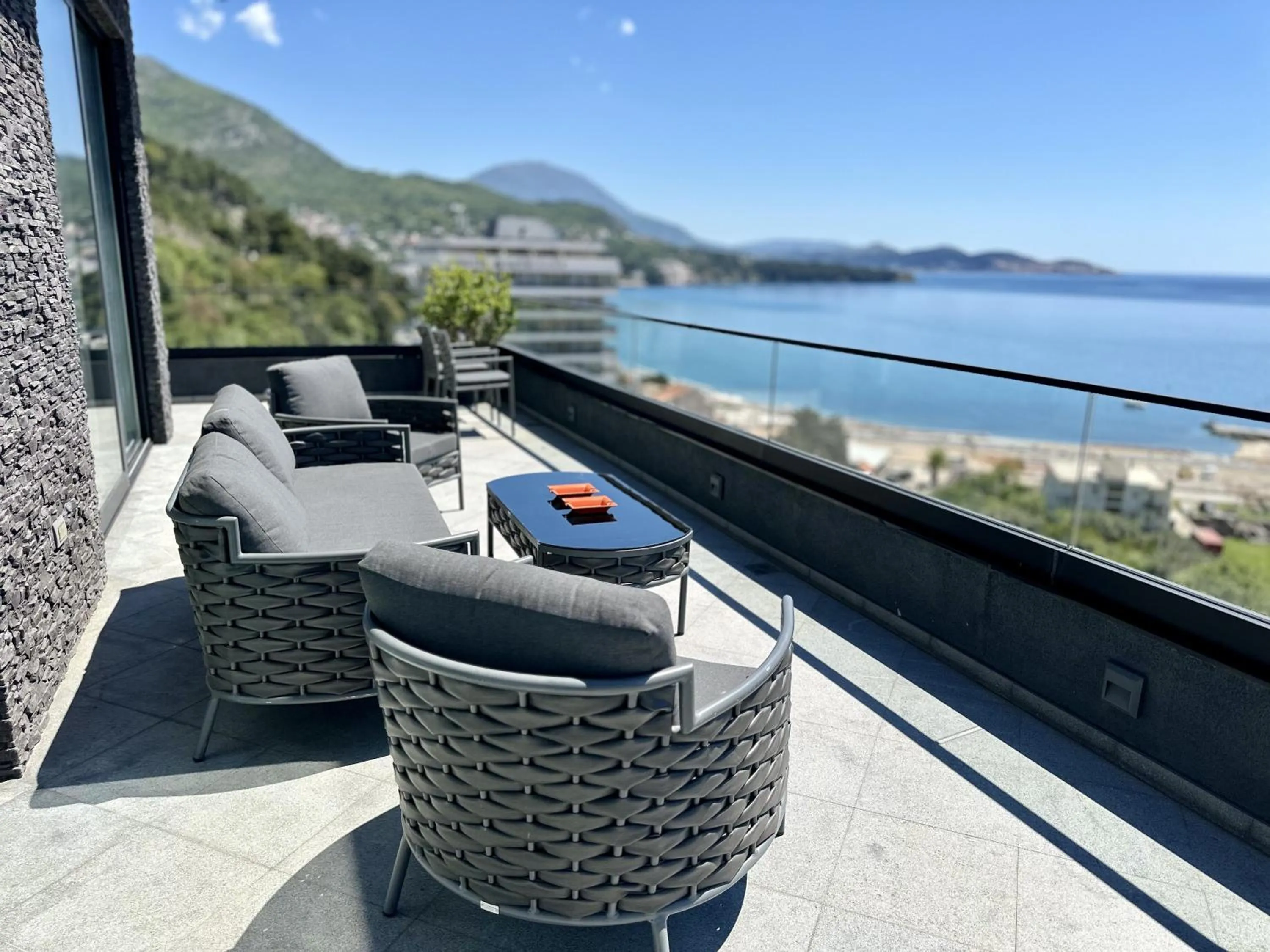 Patio in Hotel Del Medio