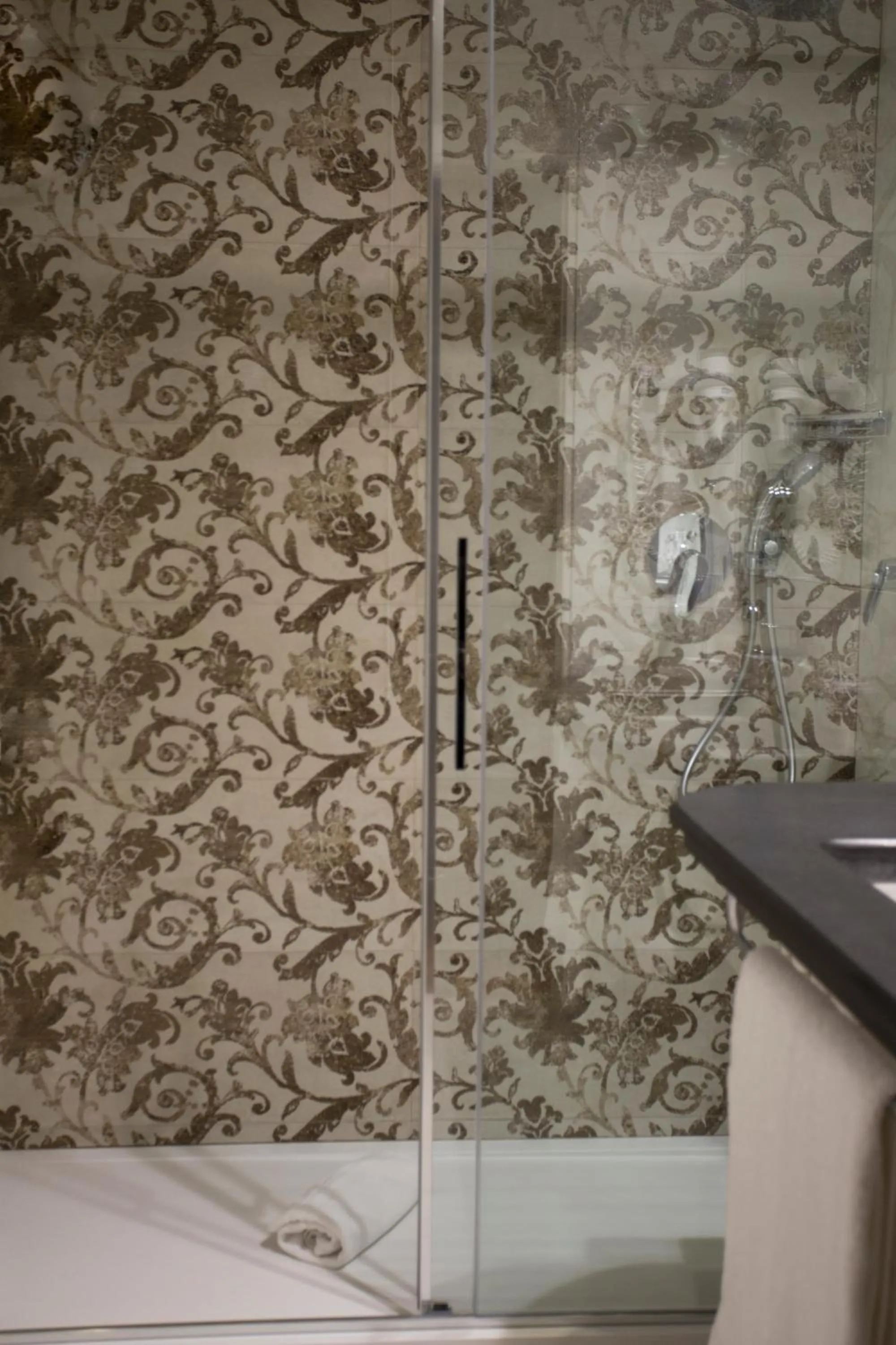 Decorative detail in Grand Hotel Portovenere