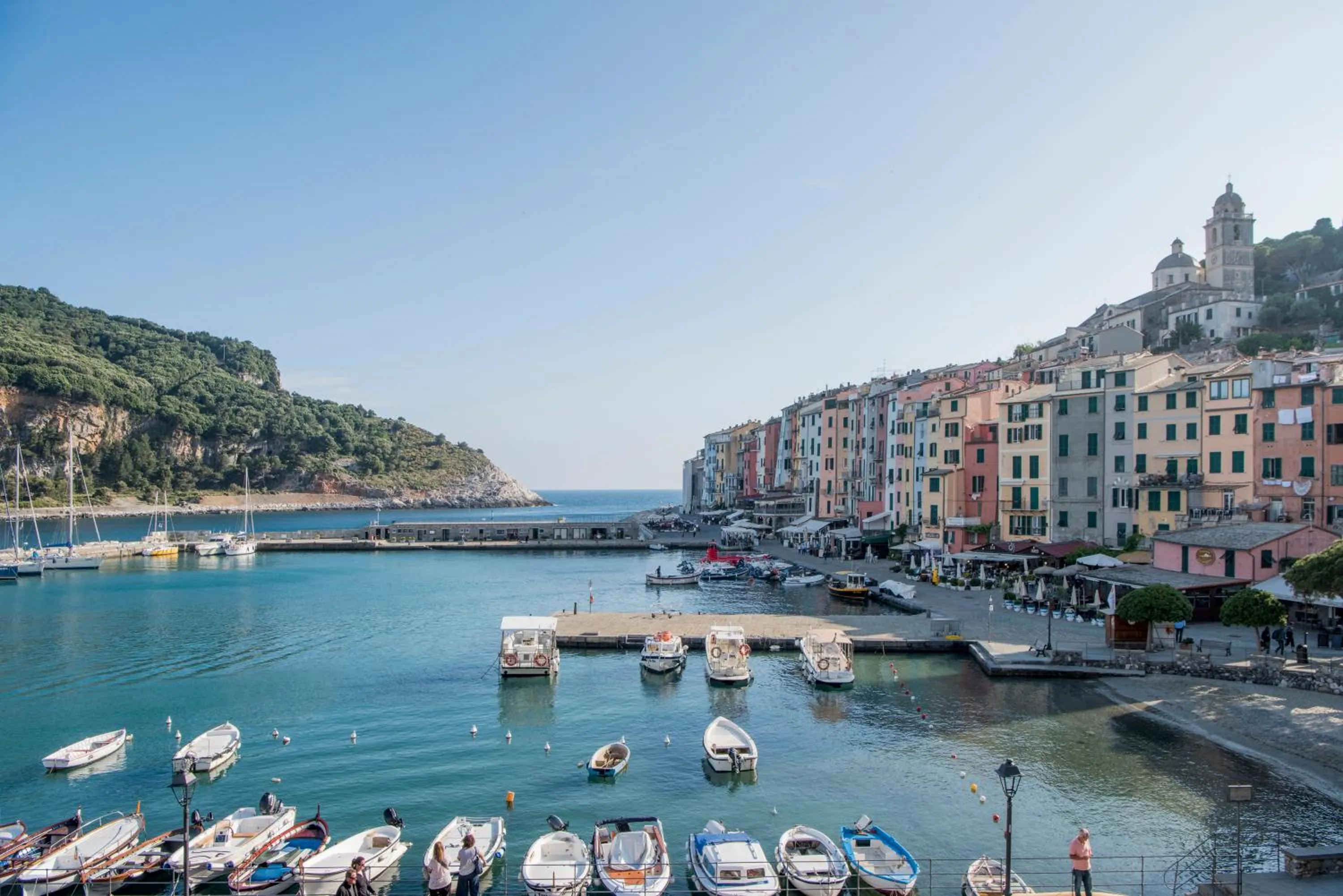 Sea view in Grand Hotel Portovenere