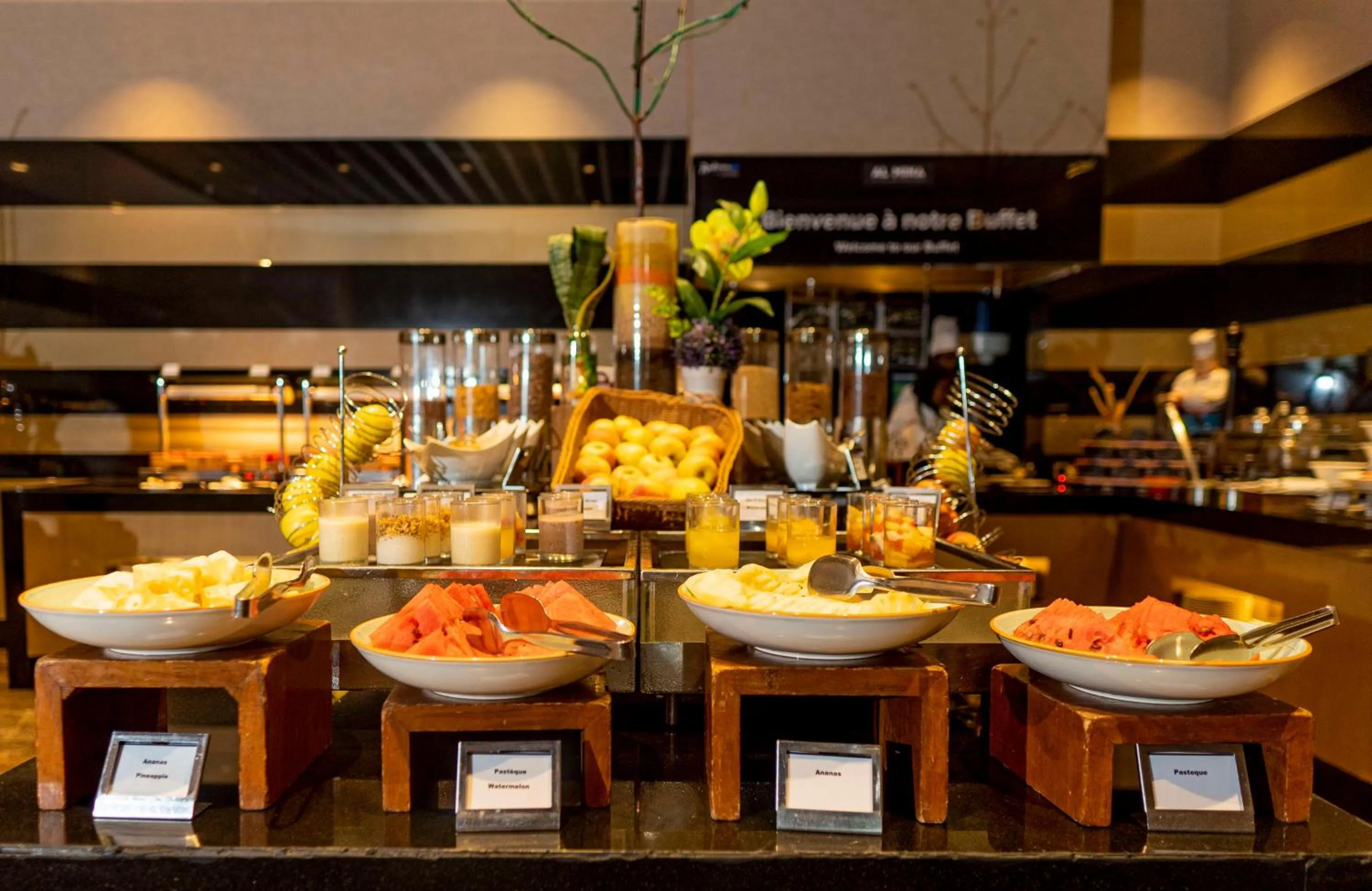 Breakfast in Radisson Blu Hotel & Conference Center, Niamey